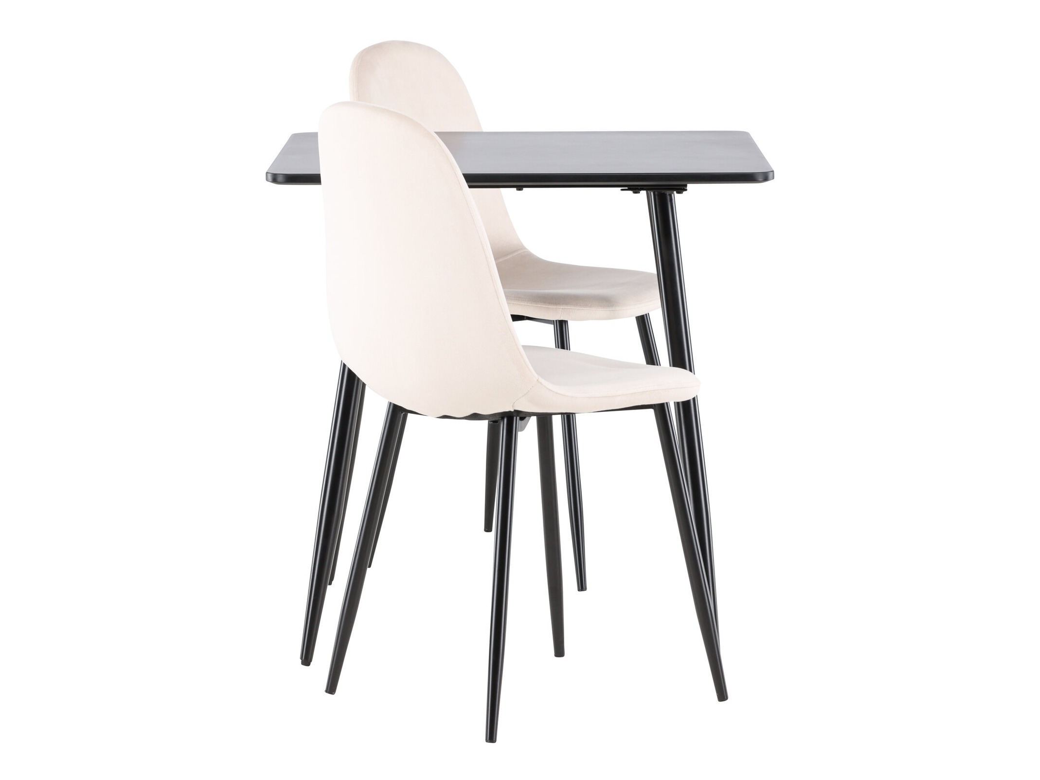 Обеденный гарнитур Dallas 4909 (Бежевый + Чёрный)