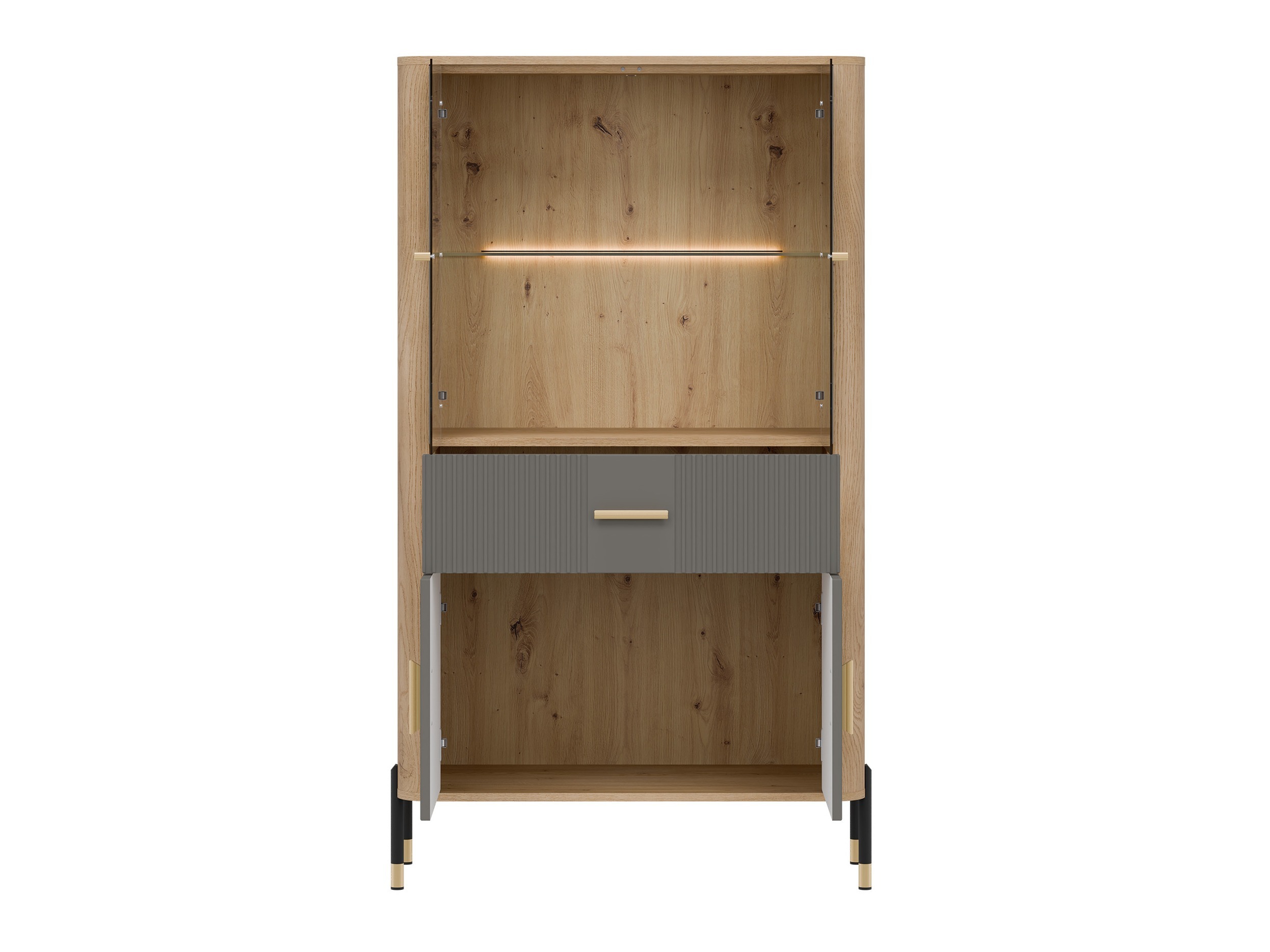 Plaukts Flosora 125 (Pelēks)