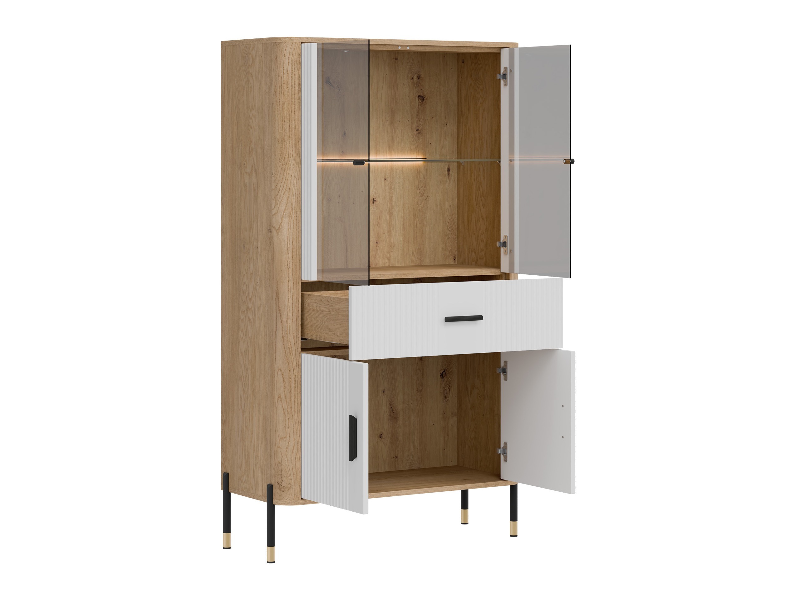 Стеллаж Flosora 125 (Белый)