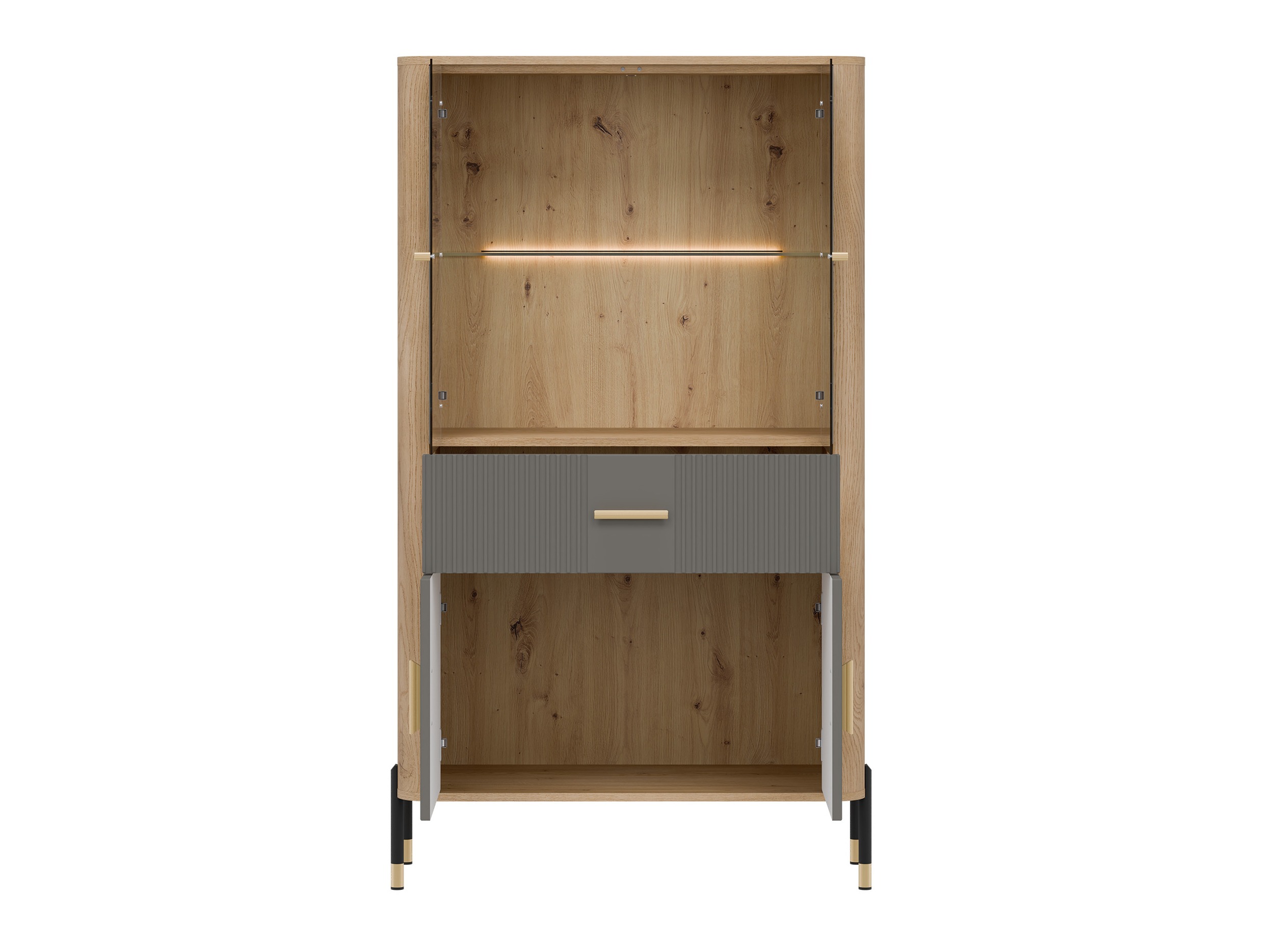 Стеллаж Flosora 125 (Серый)