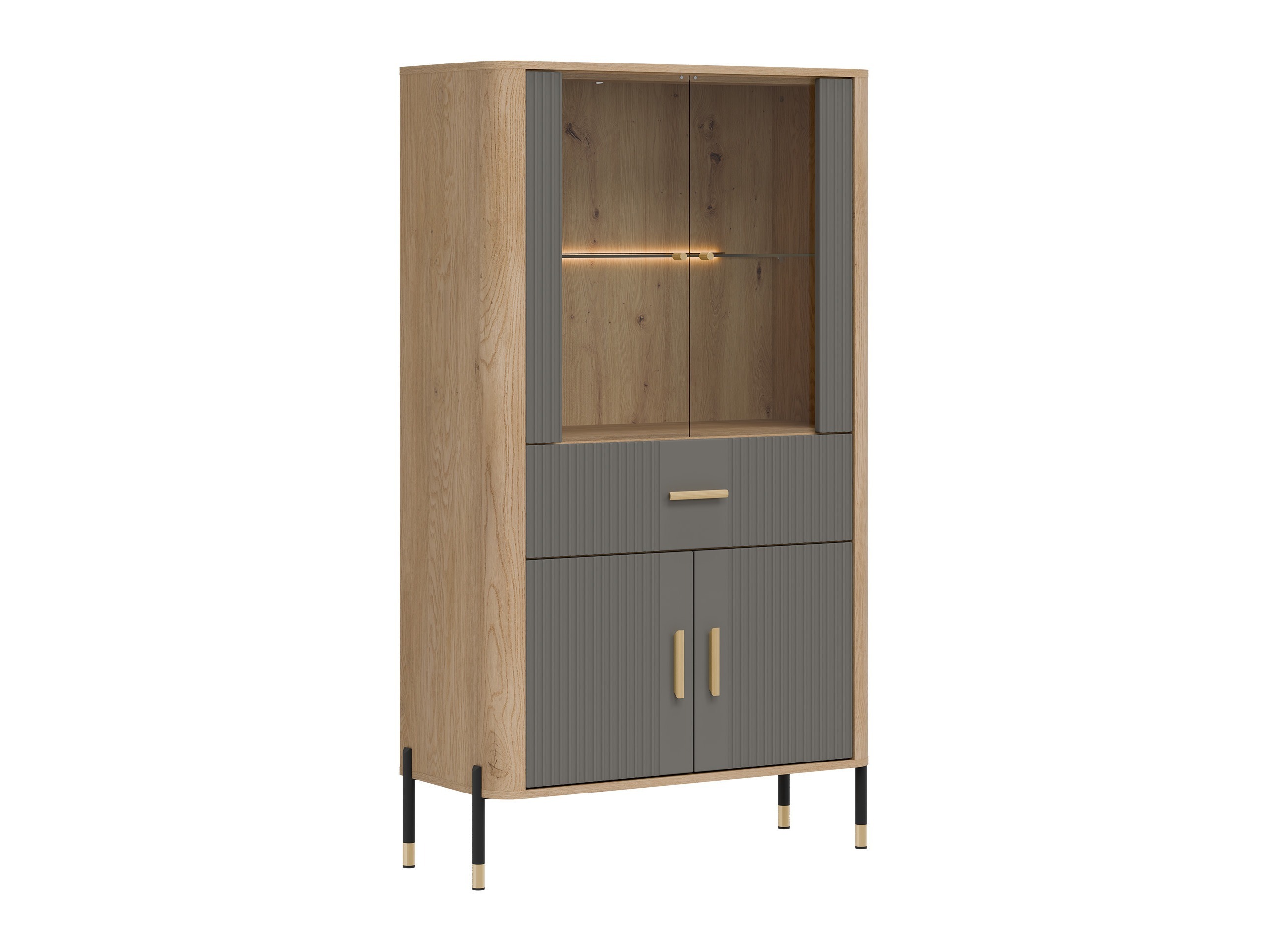 Стеллаж Flosora 125 (Серый)