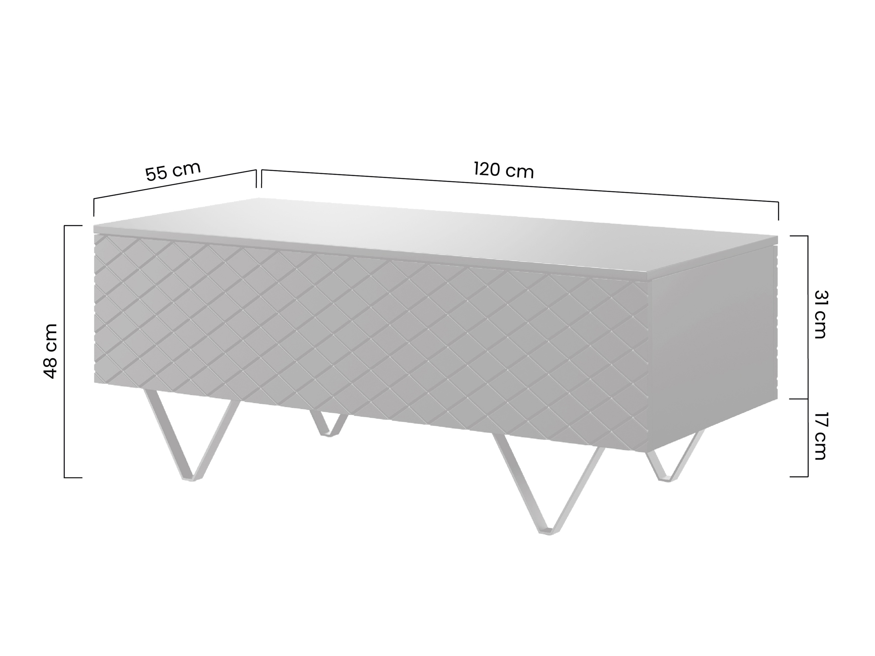 Žurnālu galdiņš Sorbala 100 (Balts)