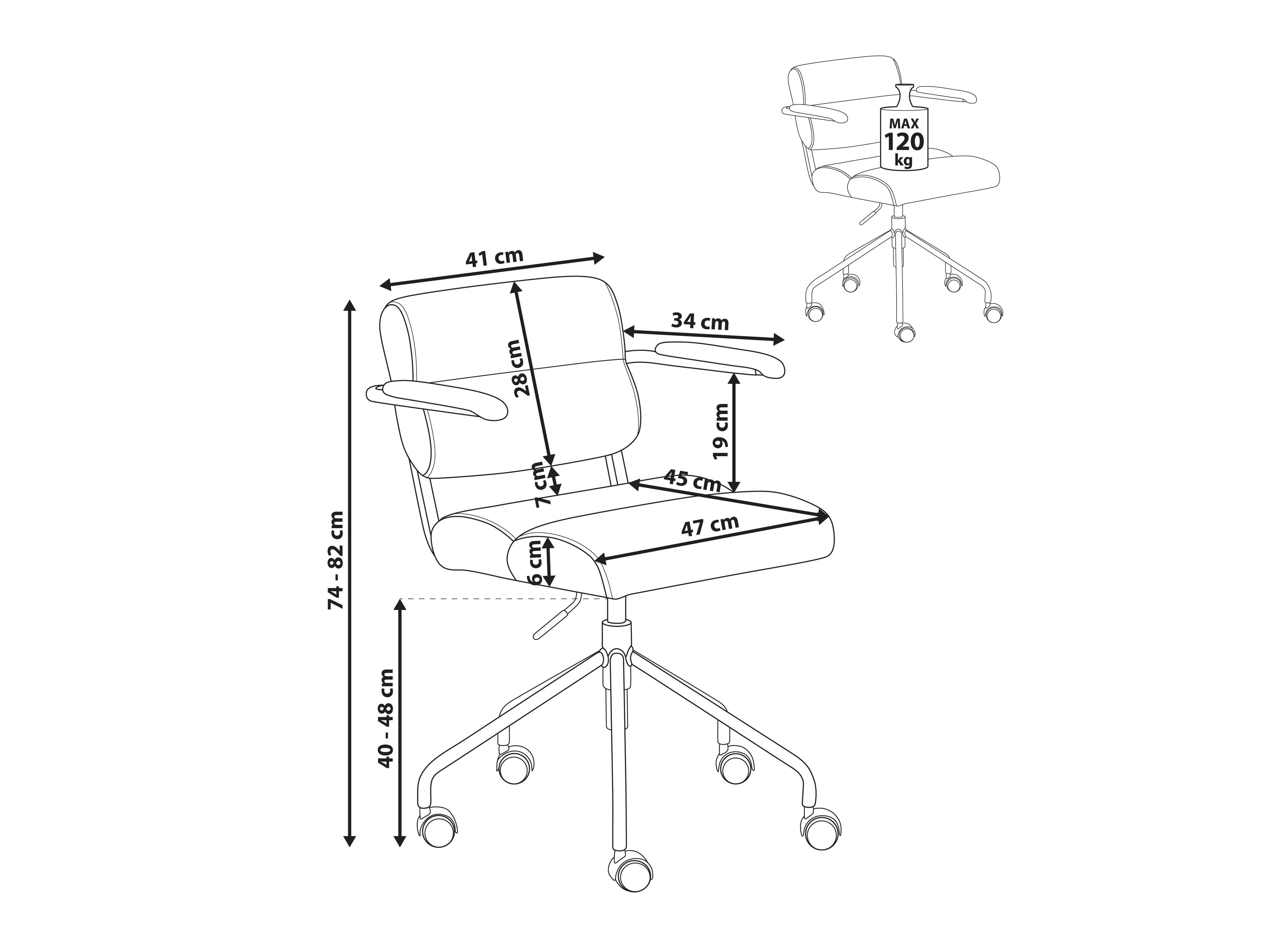 Офисный стул Berwyn 2759 (Белый)