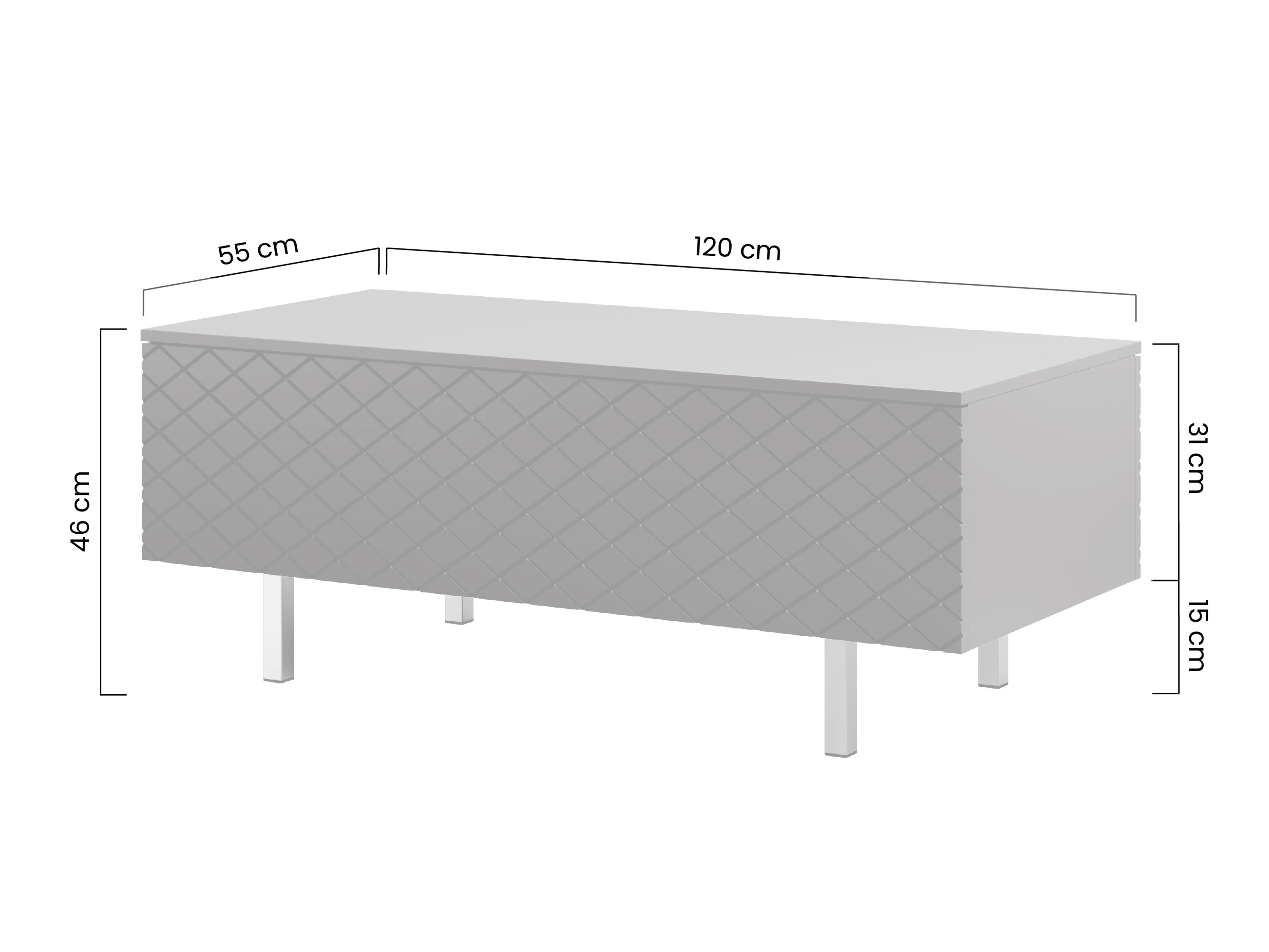 Журнальный столик Felnuo 100 (Зелёный)