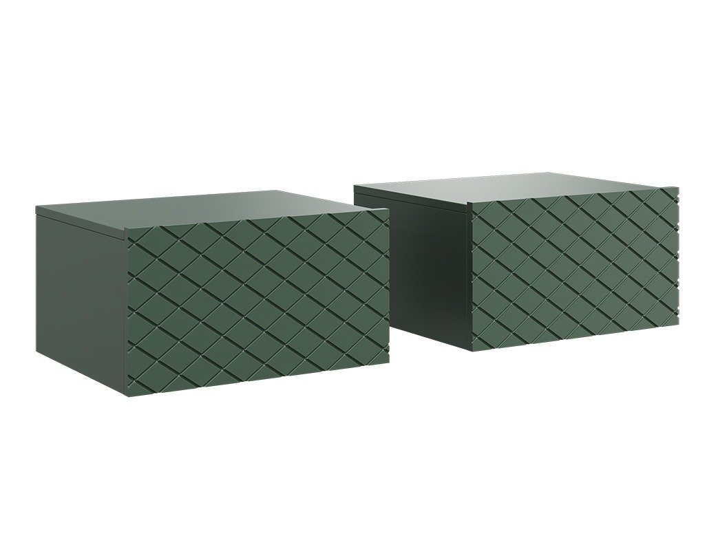 Комплект прикроватных тумбочек Sorbala 105 (Зелёный)