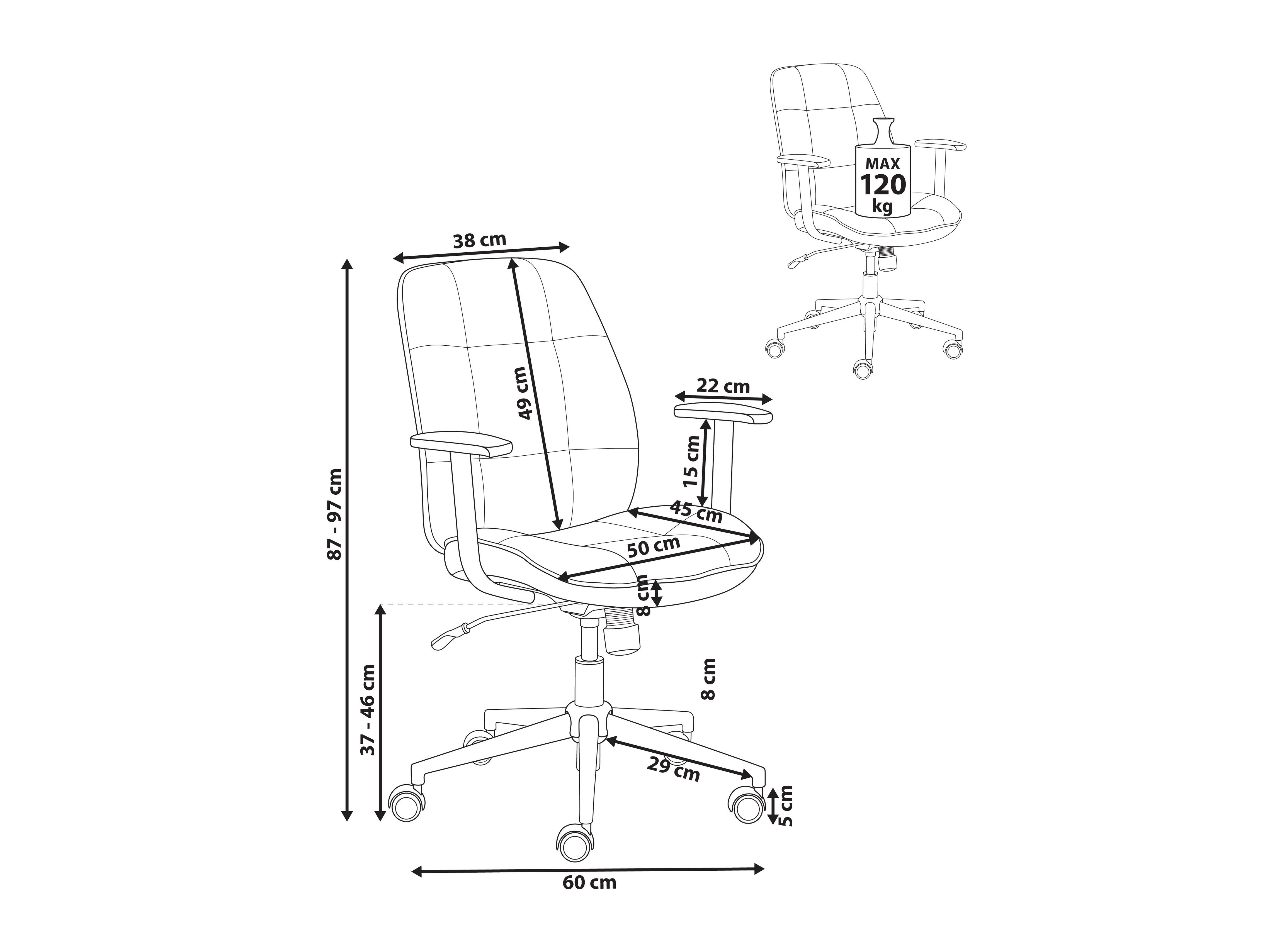 Офисный стул Berwyn 2764 (Светло-бежевый)