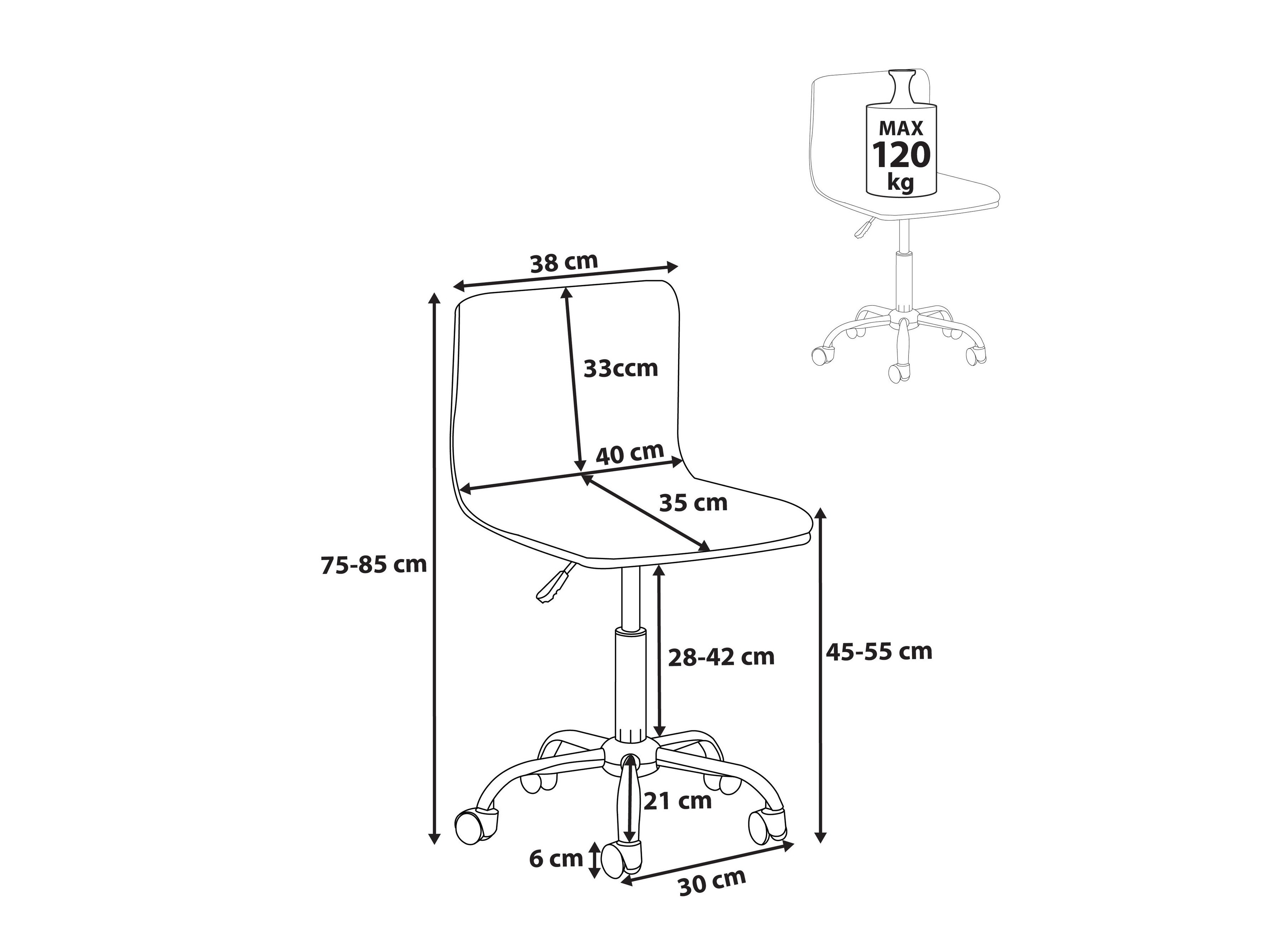 Офисный стул Berwyn 2765 (Серый)