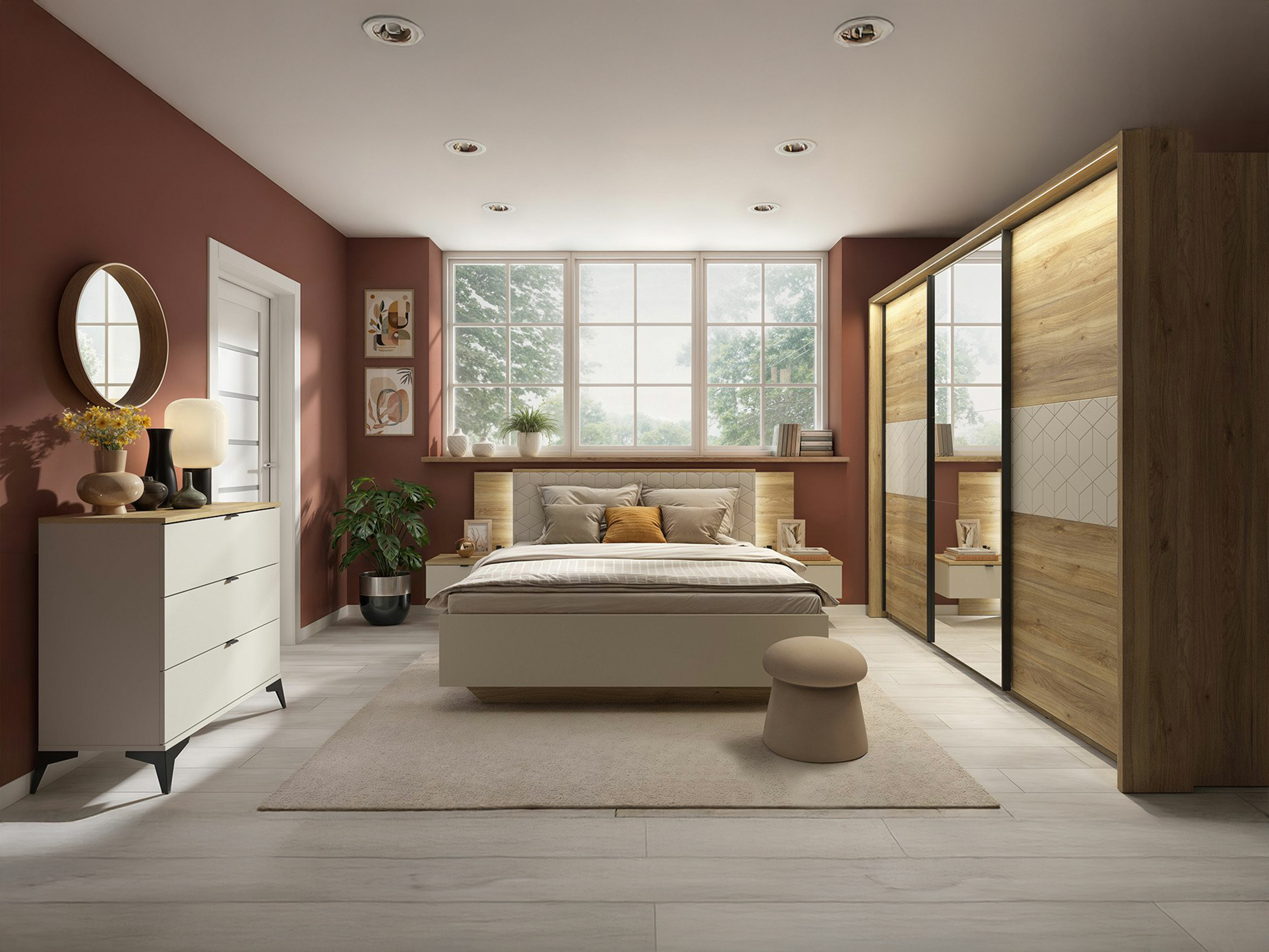 Gulta Luorlo 104 (Bez gultas restes un veļas kastes)