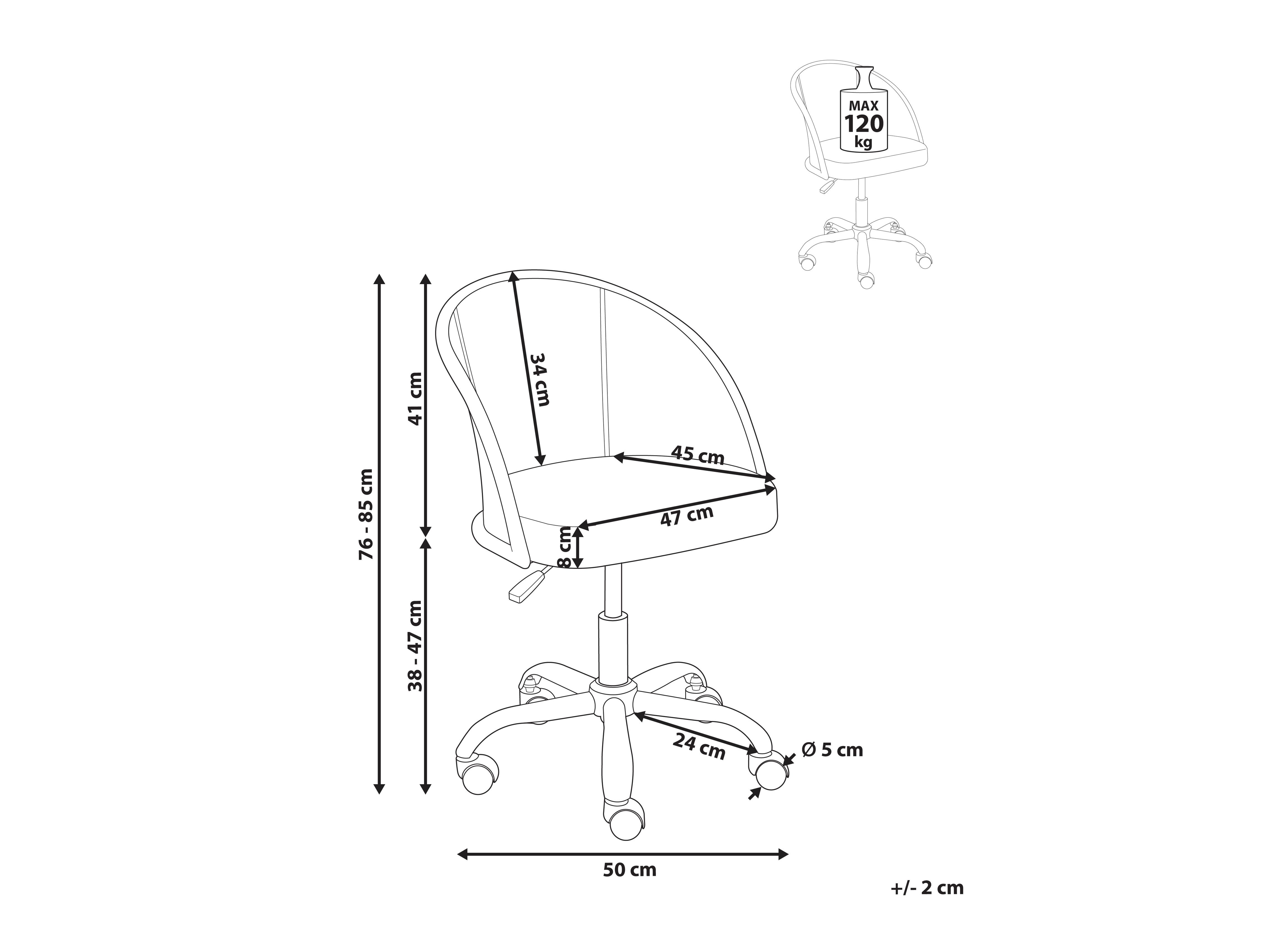 Офисный стул Berwyn 2772 (Чёрный)