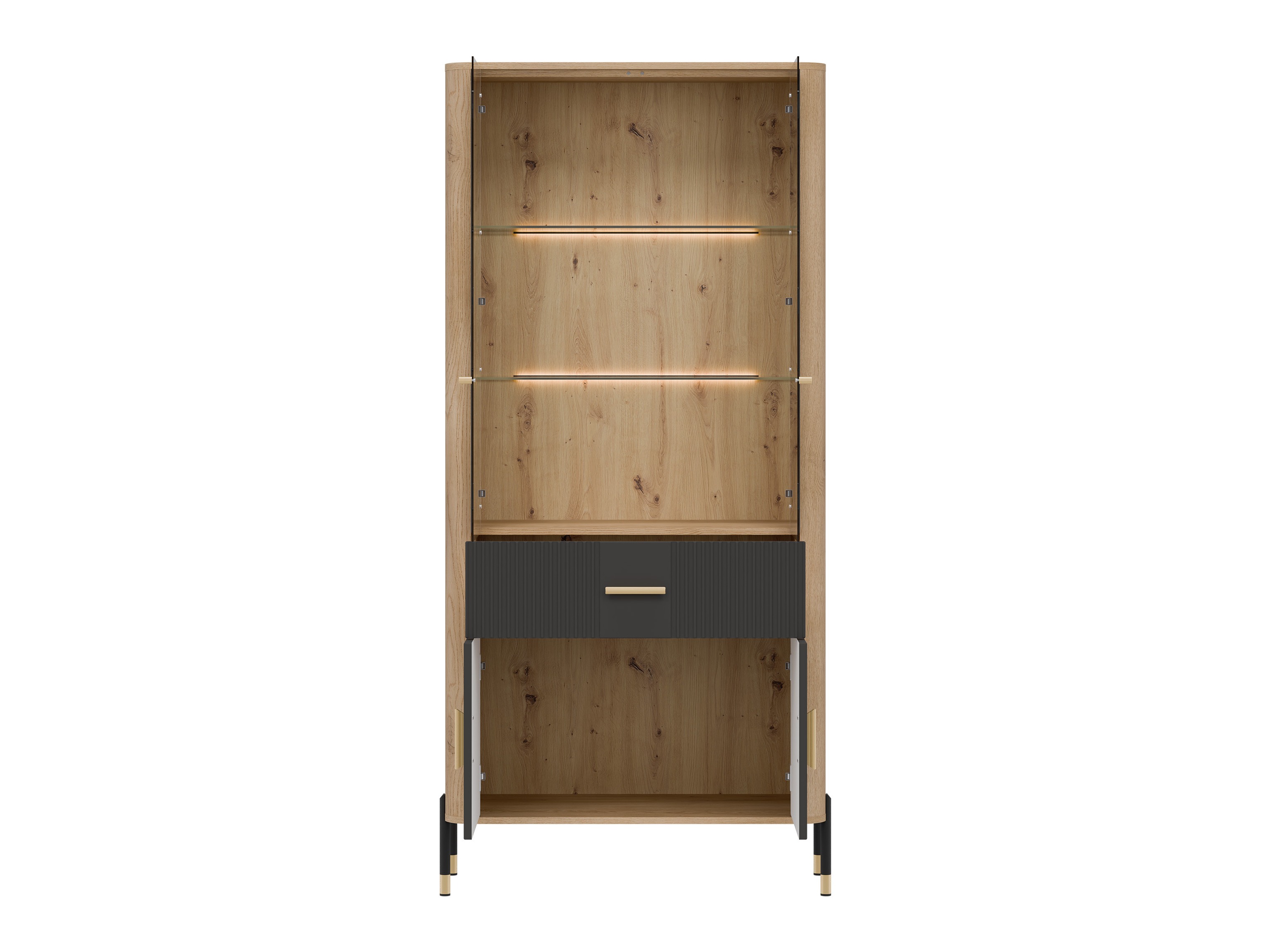 Plaukts Flosora 129 (Antracīts)