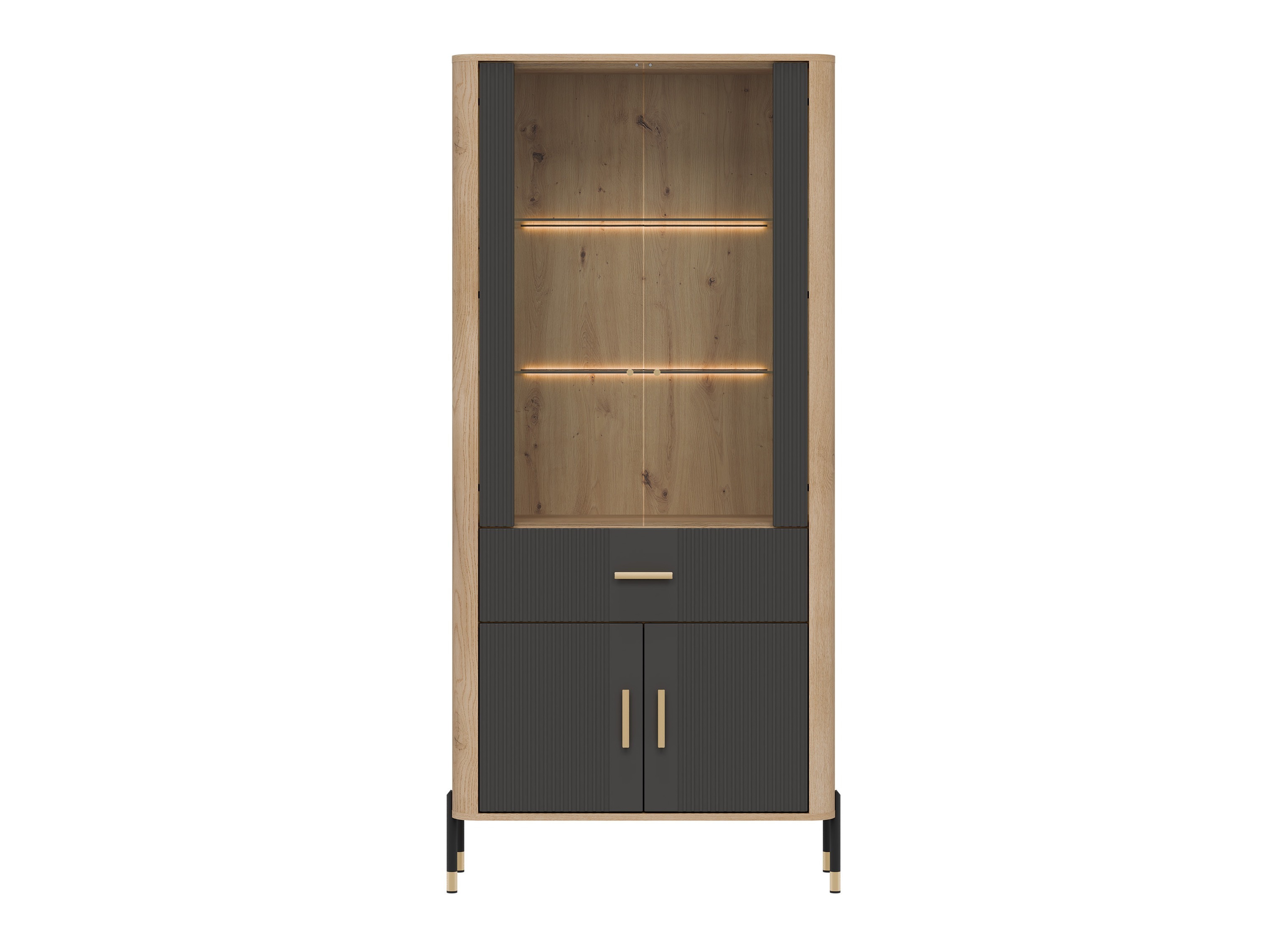 Стеллаж Flosora 129 (Антрацит)