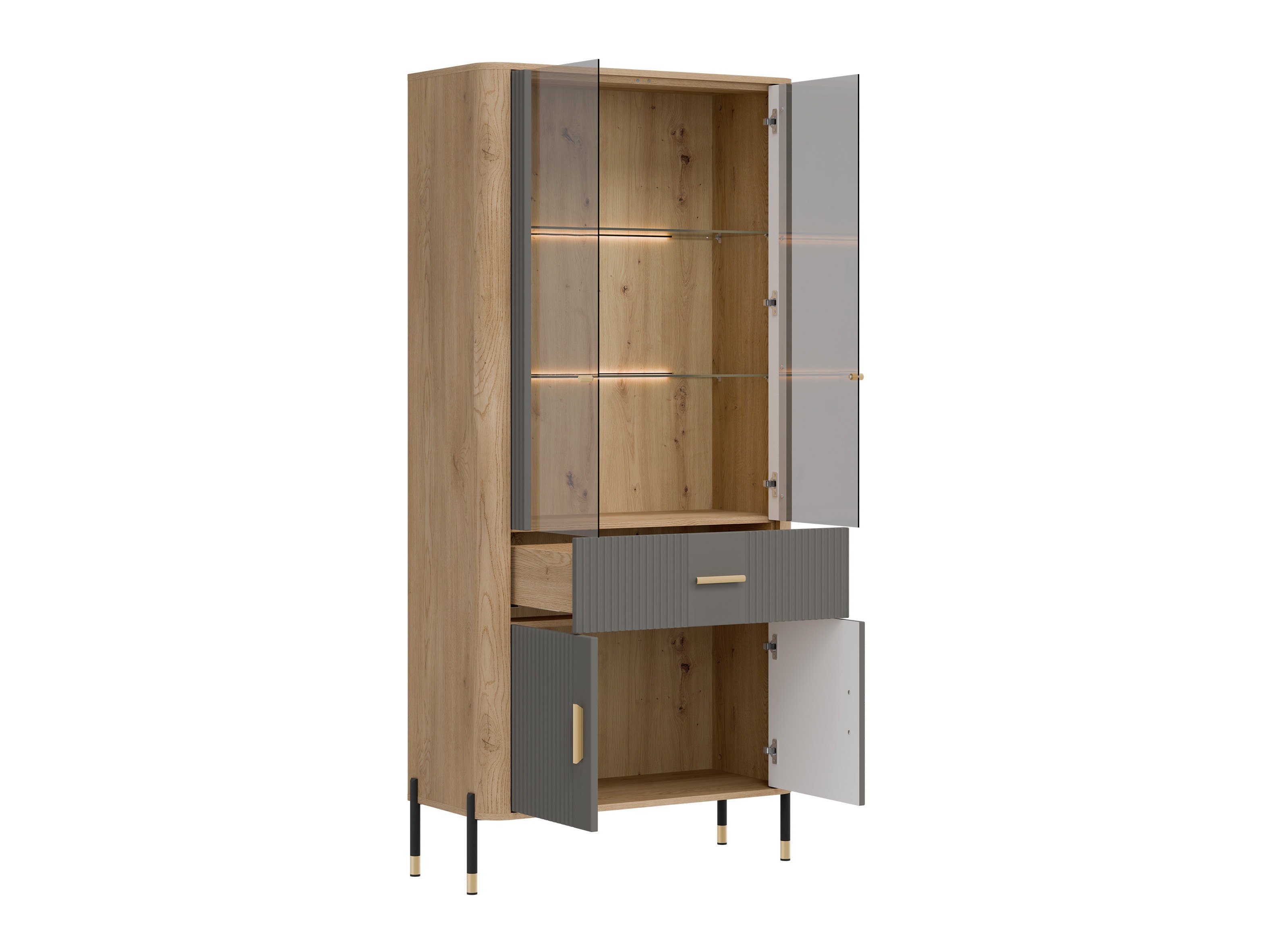 Стеллаж Flosora 129 (Серый)