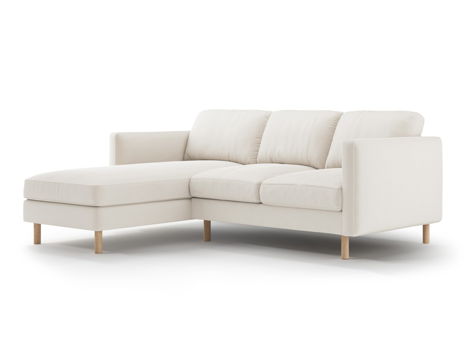 Stūra dīvāns Delavie 103 (Paris Cream)