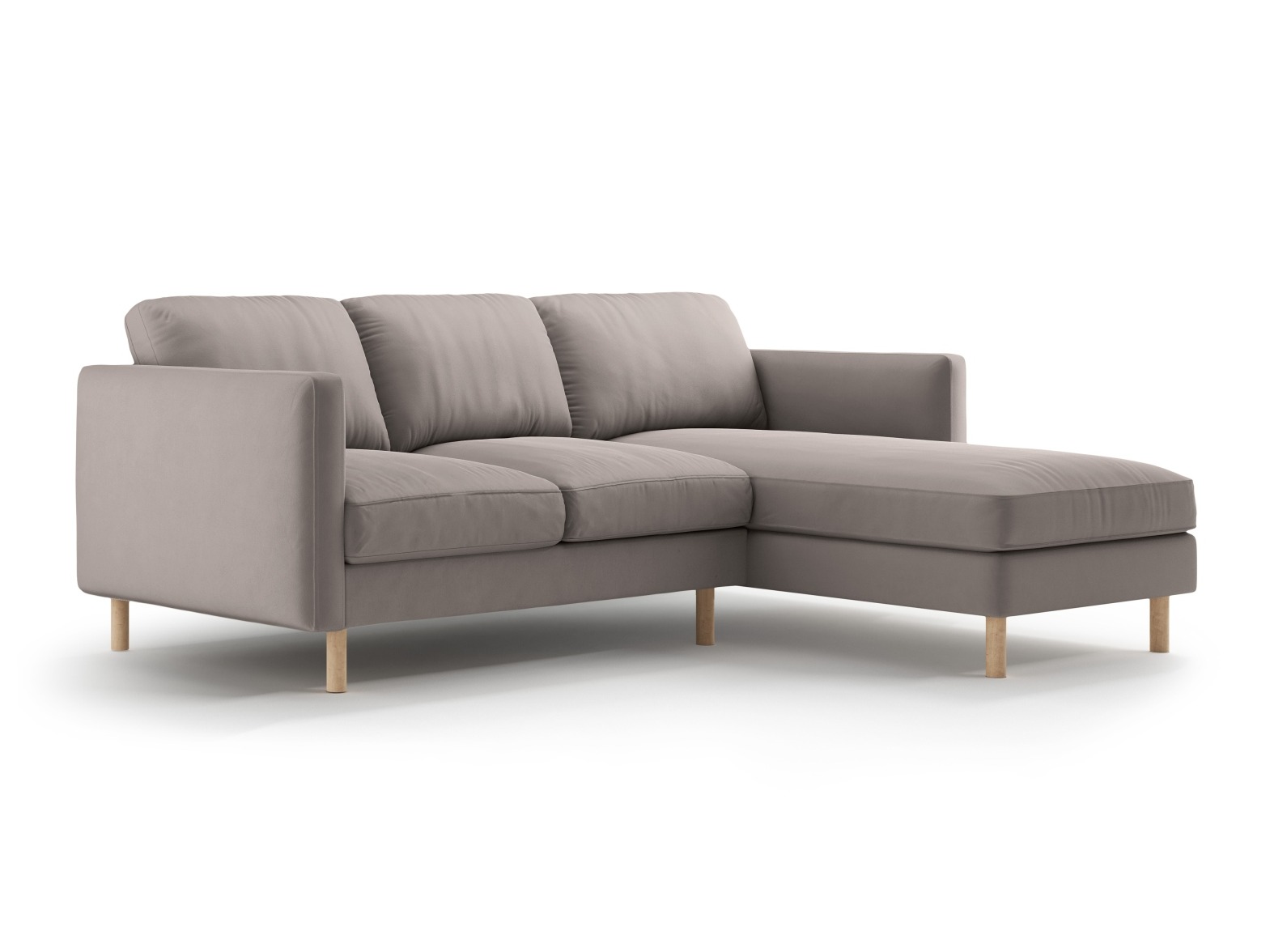 Stūra dīvāns Delavie 103 (Paris Khaki)