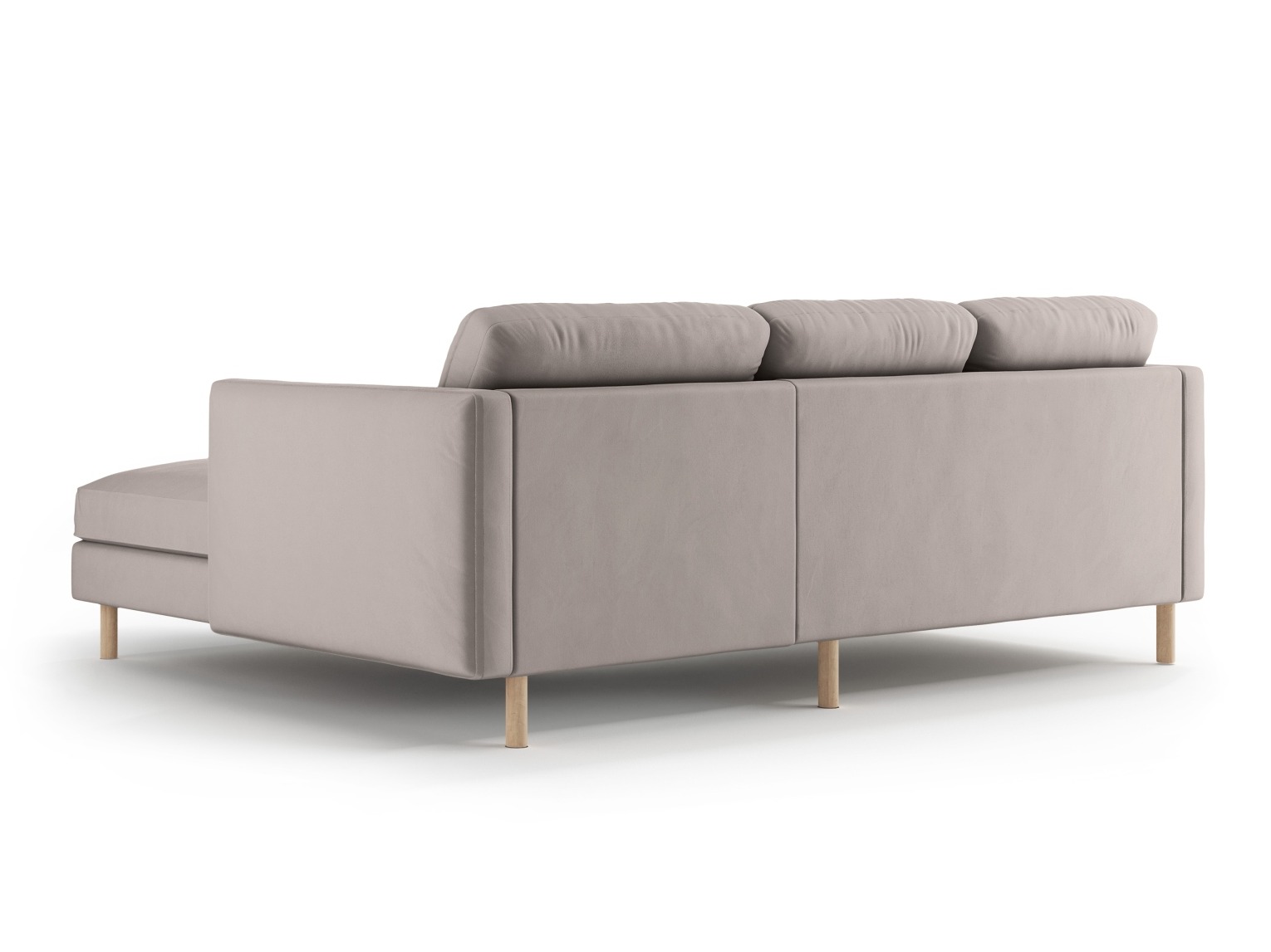 Stūra dīvāns Delavie 103 (Paris Khaki)