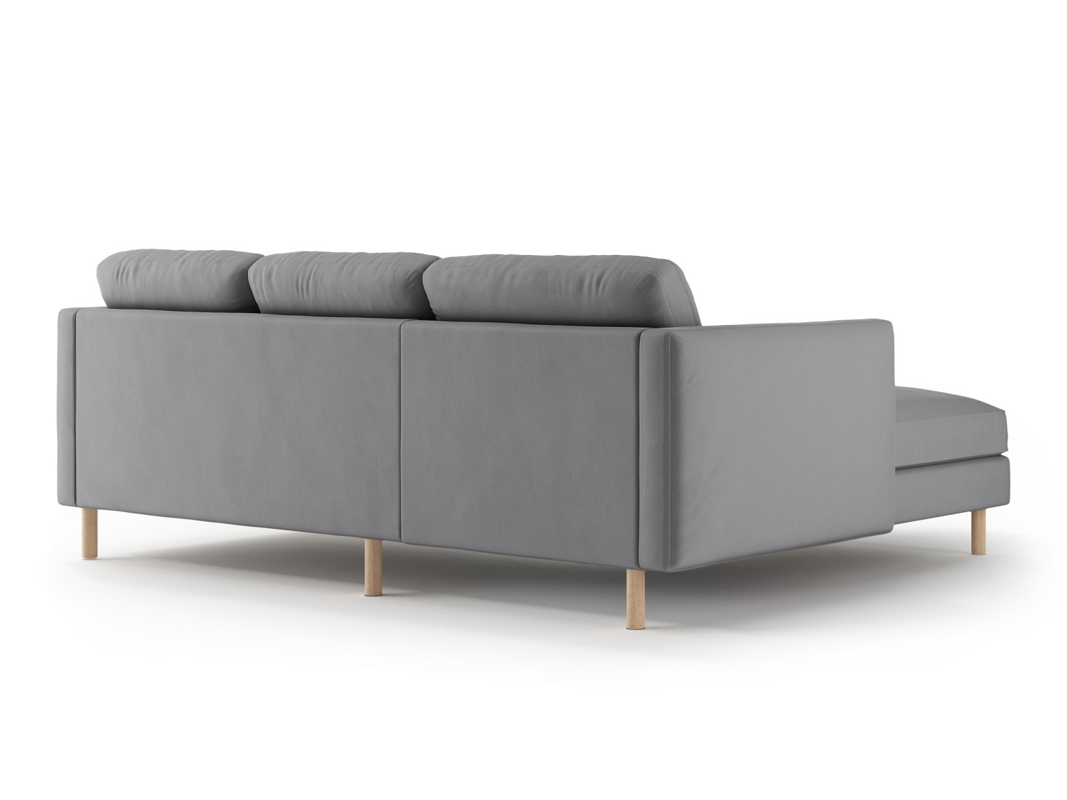 Stūra dīvāns Delavie 103 (Paris Steel)