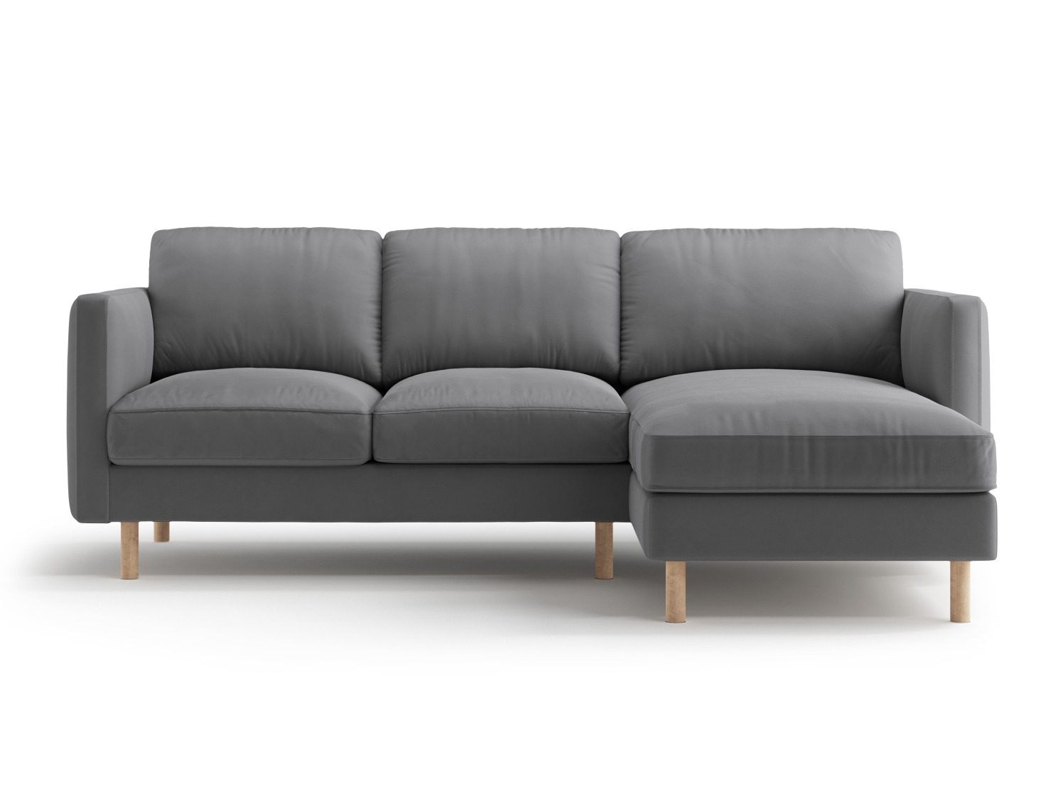 Stūra dīvāns Delavie 103 (Paris Steel)