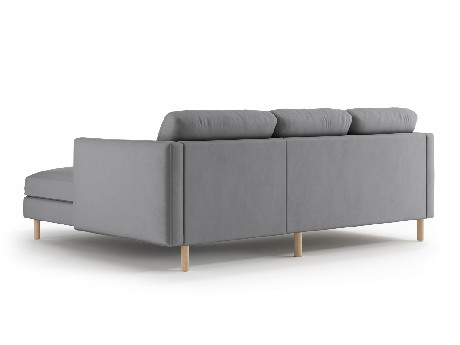 Stūra dīvāns Delavie 103 (Paris Steel)