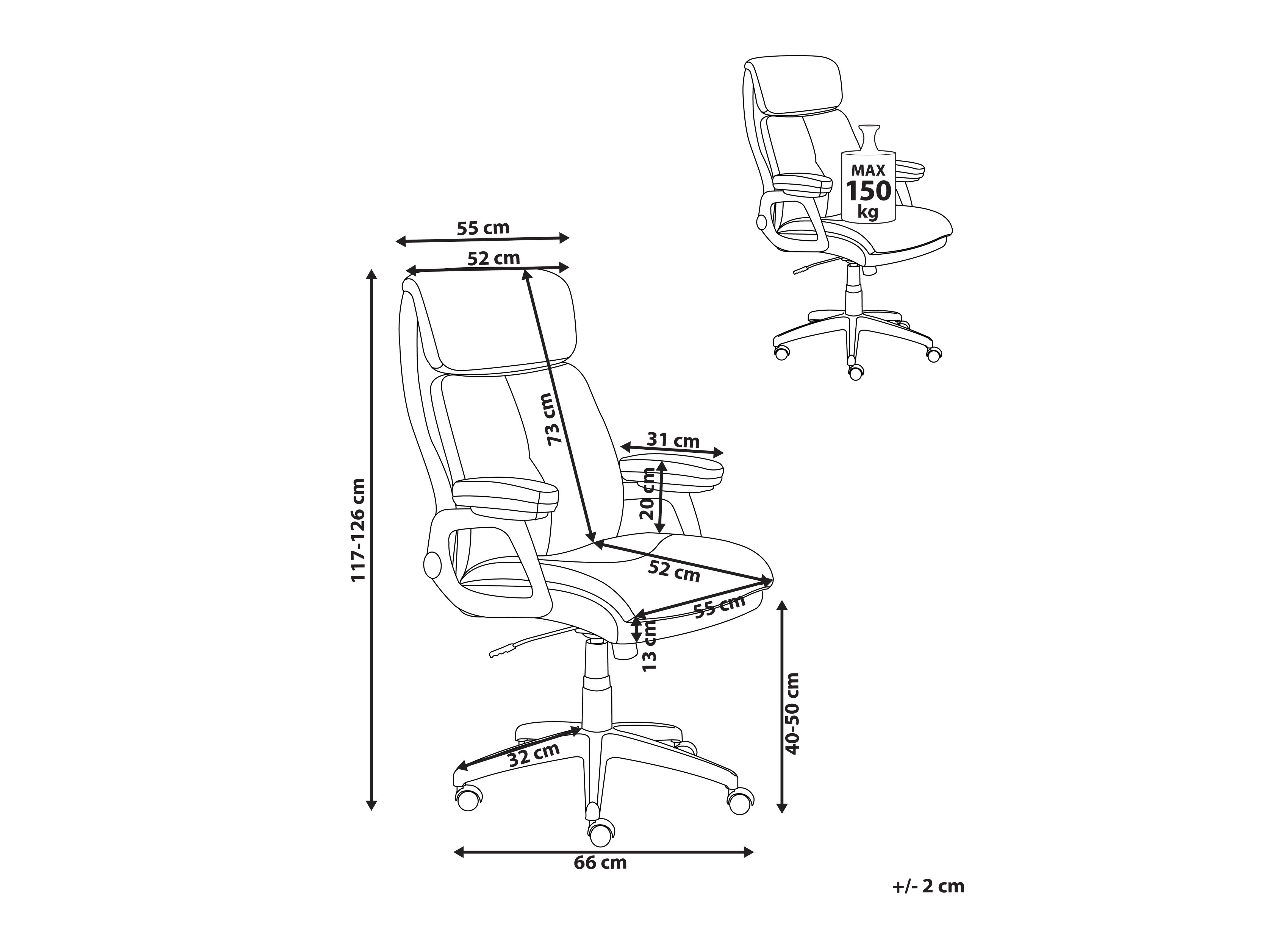 Biroja krēsls Berwyn 2775