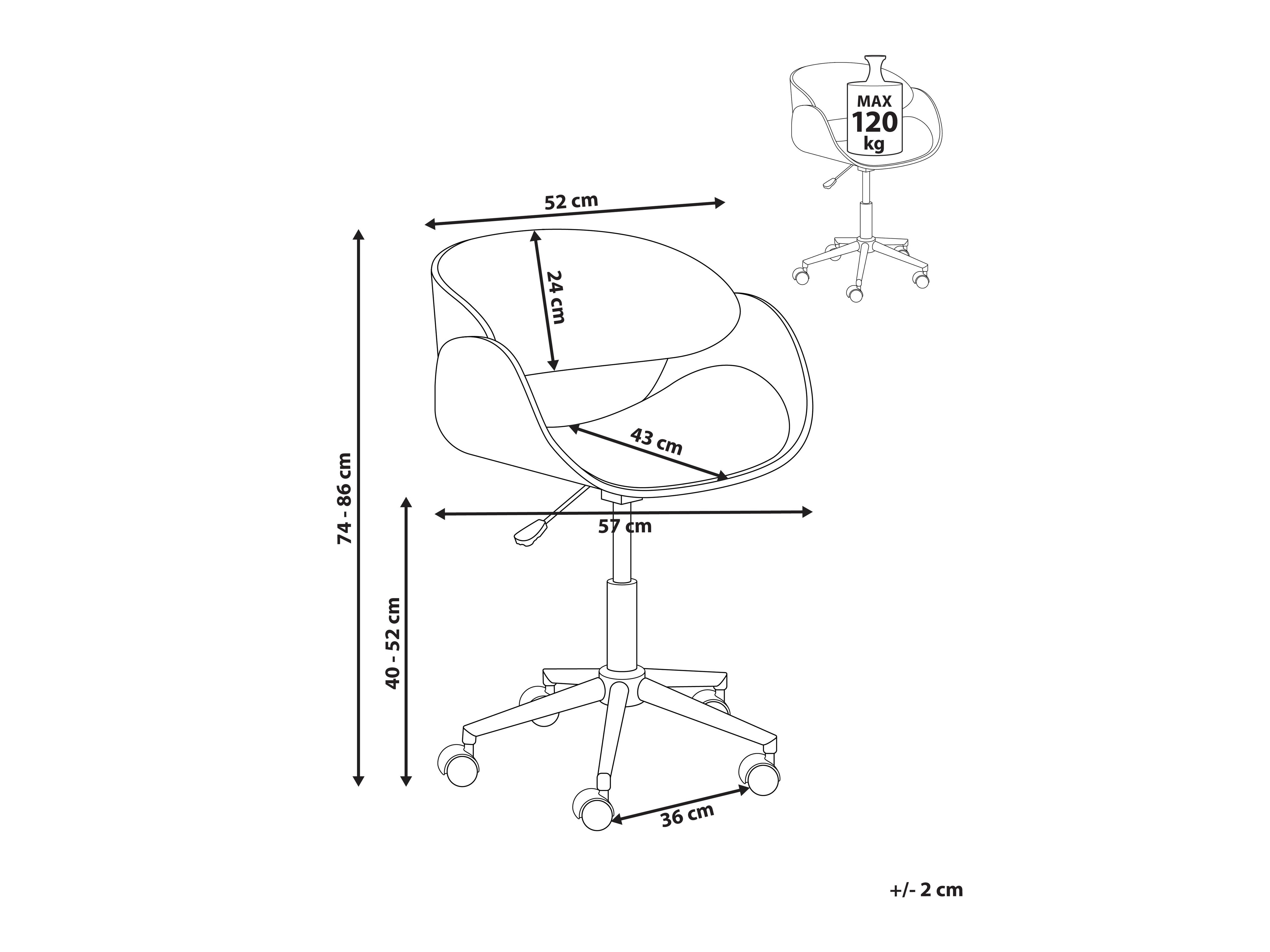 Biroja krēsls Berwyn 2781