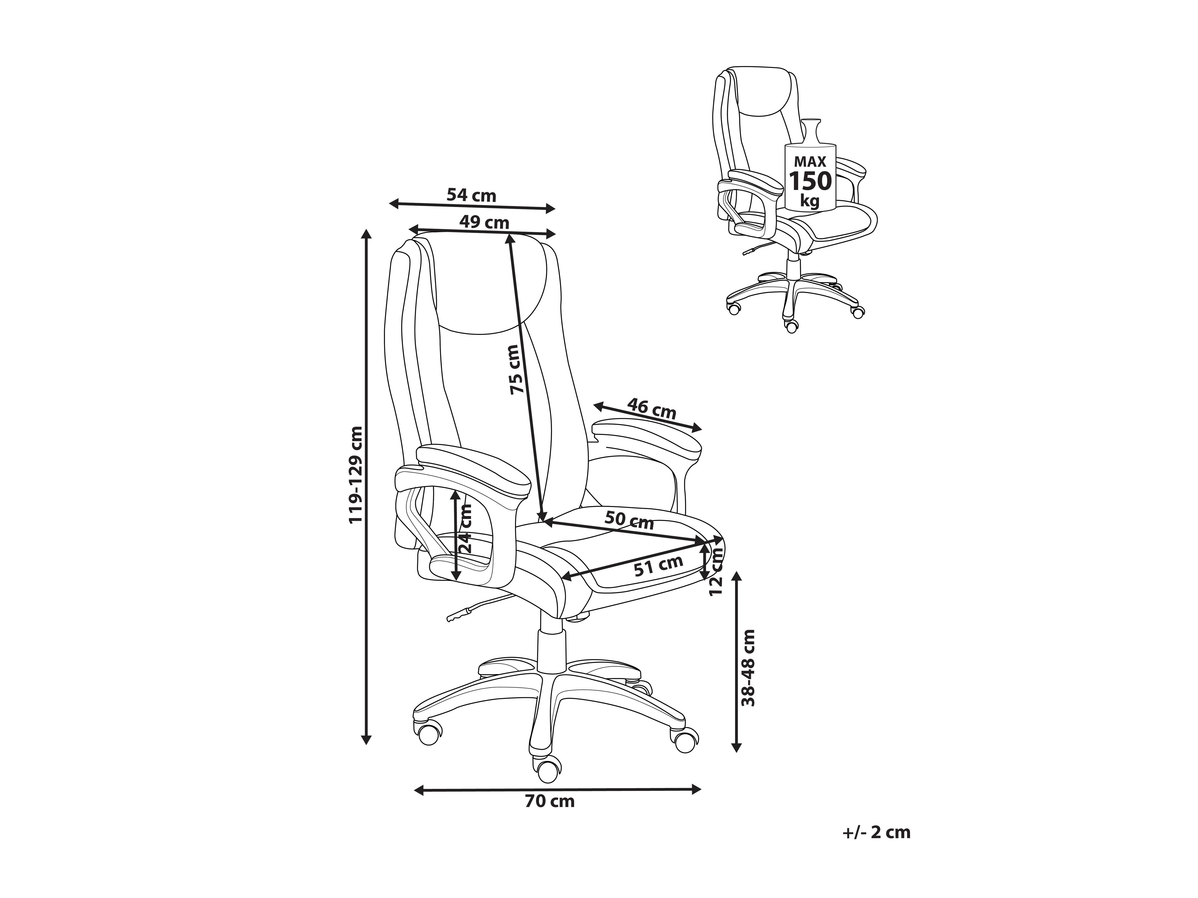 Biroja krēsls Berwyn 2785