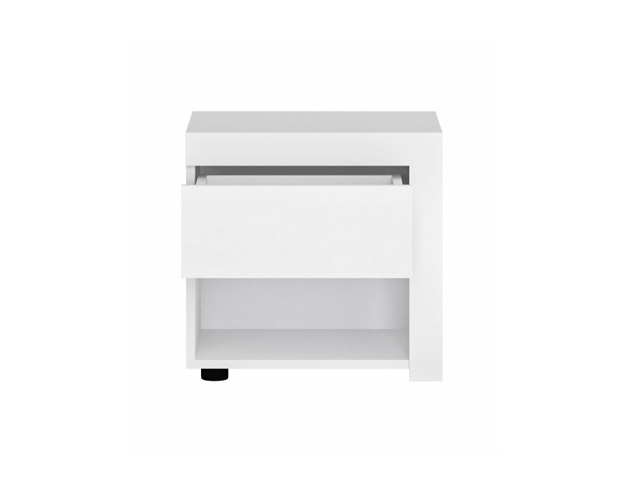 Guļamistabas komplekts Feldeli 122 (Balts + Glancēts balts)