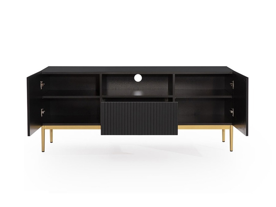 Viesistabas komplekts Melfelu 141 (Melns)