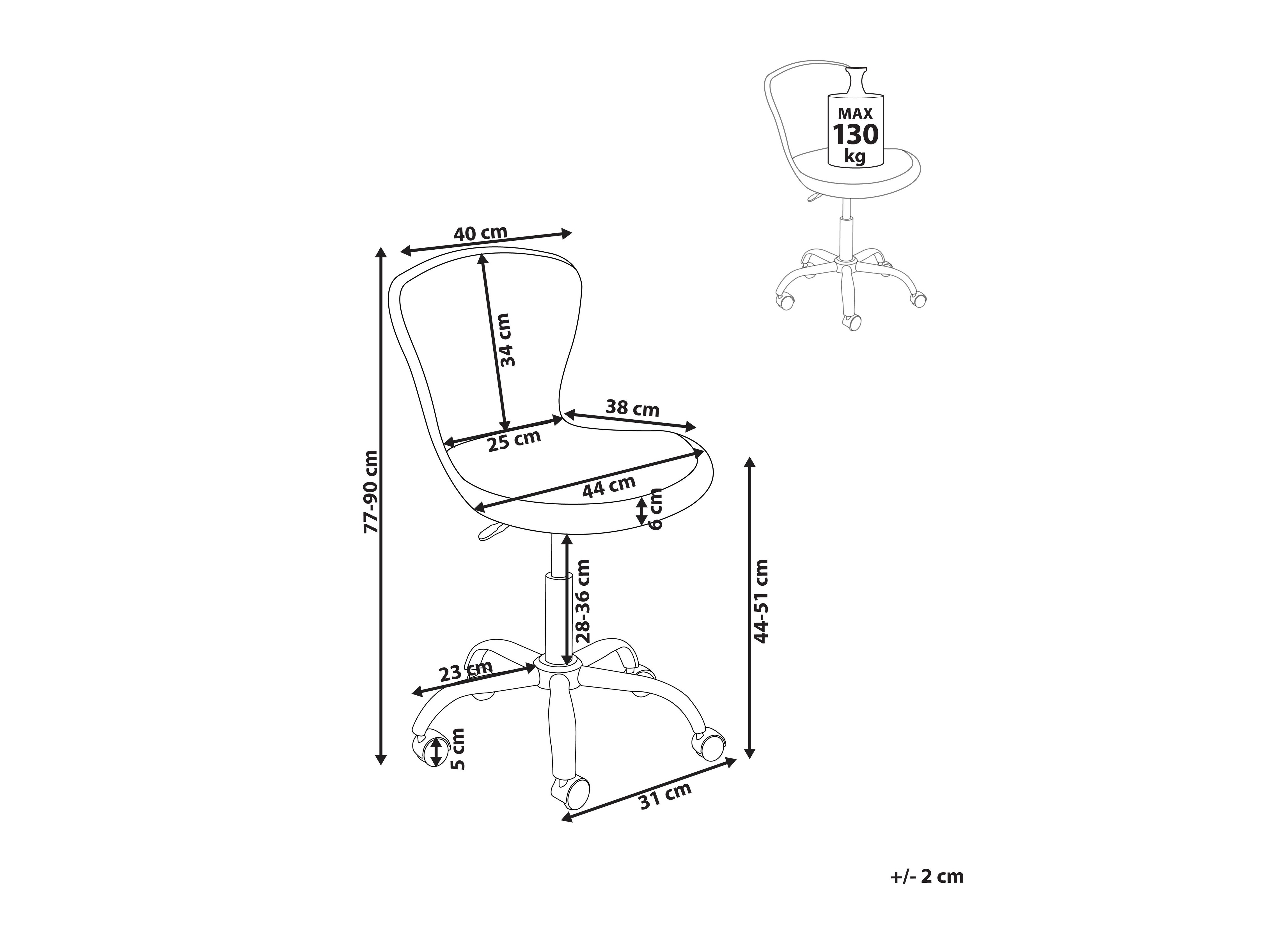 Biroja krēsls Berwyn 2786