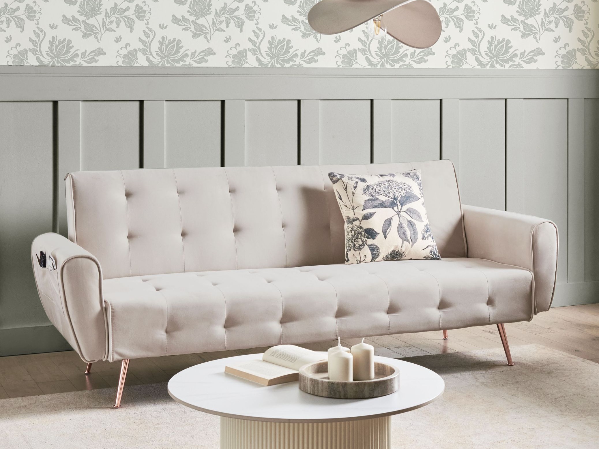 Диван-кровать Berwyn 1560 (Светло-бежевый)