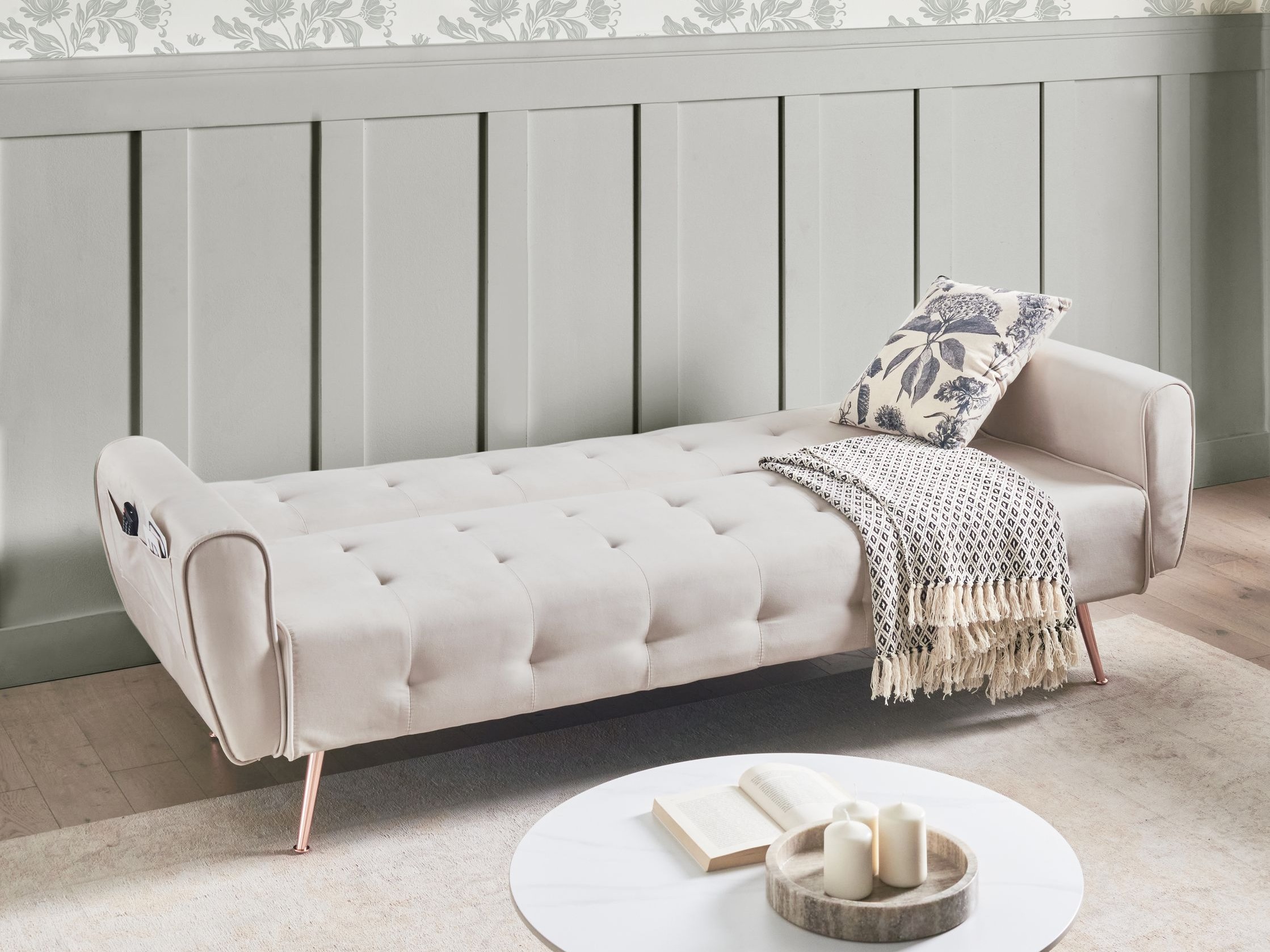 Диван-кровать Berwyn 1560 (Светло-бежевый)