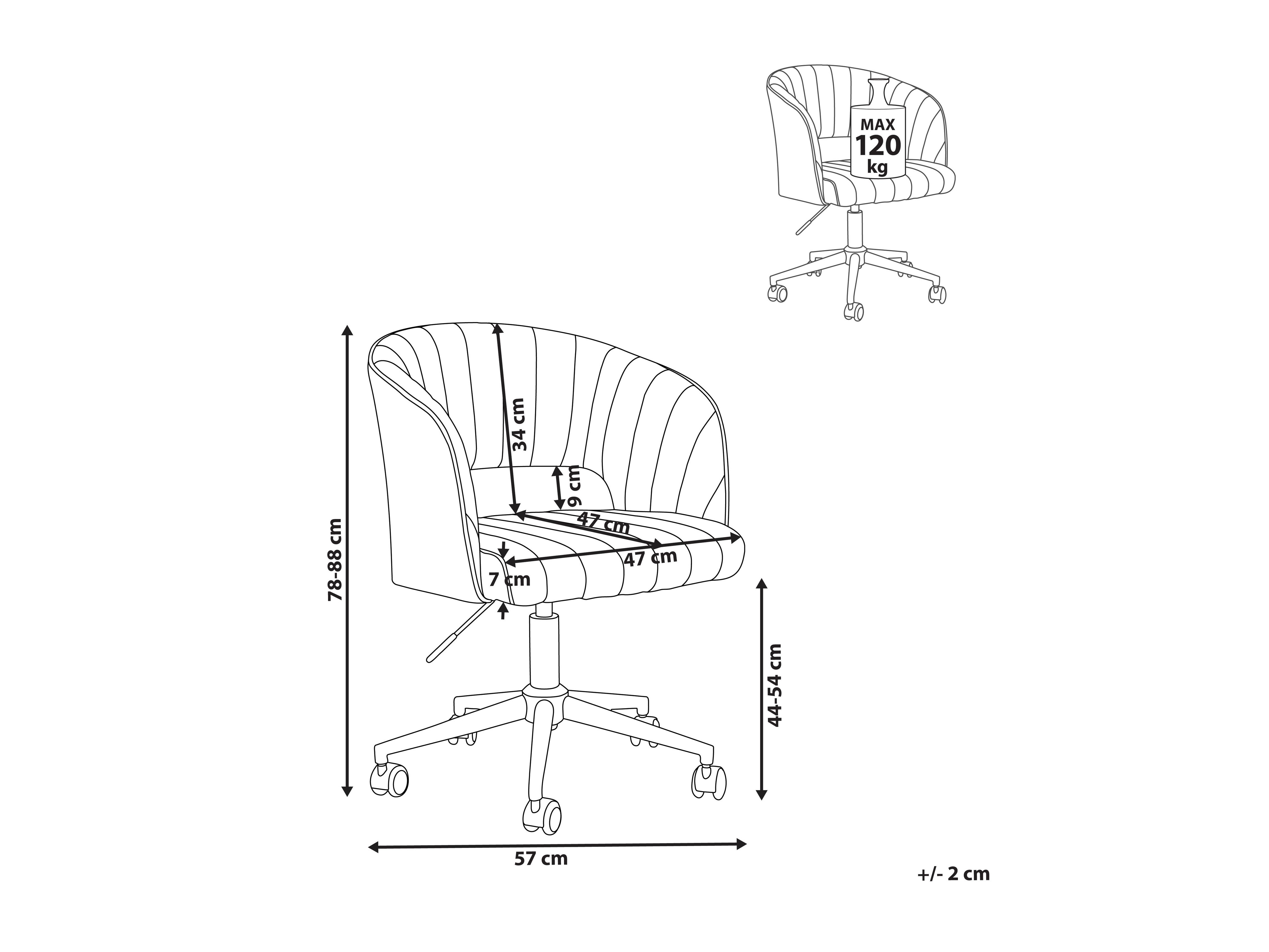 Офисный стул Berwyn 894 (Светло-серый)