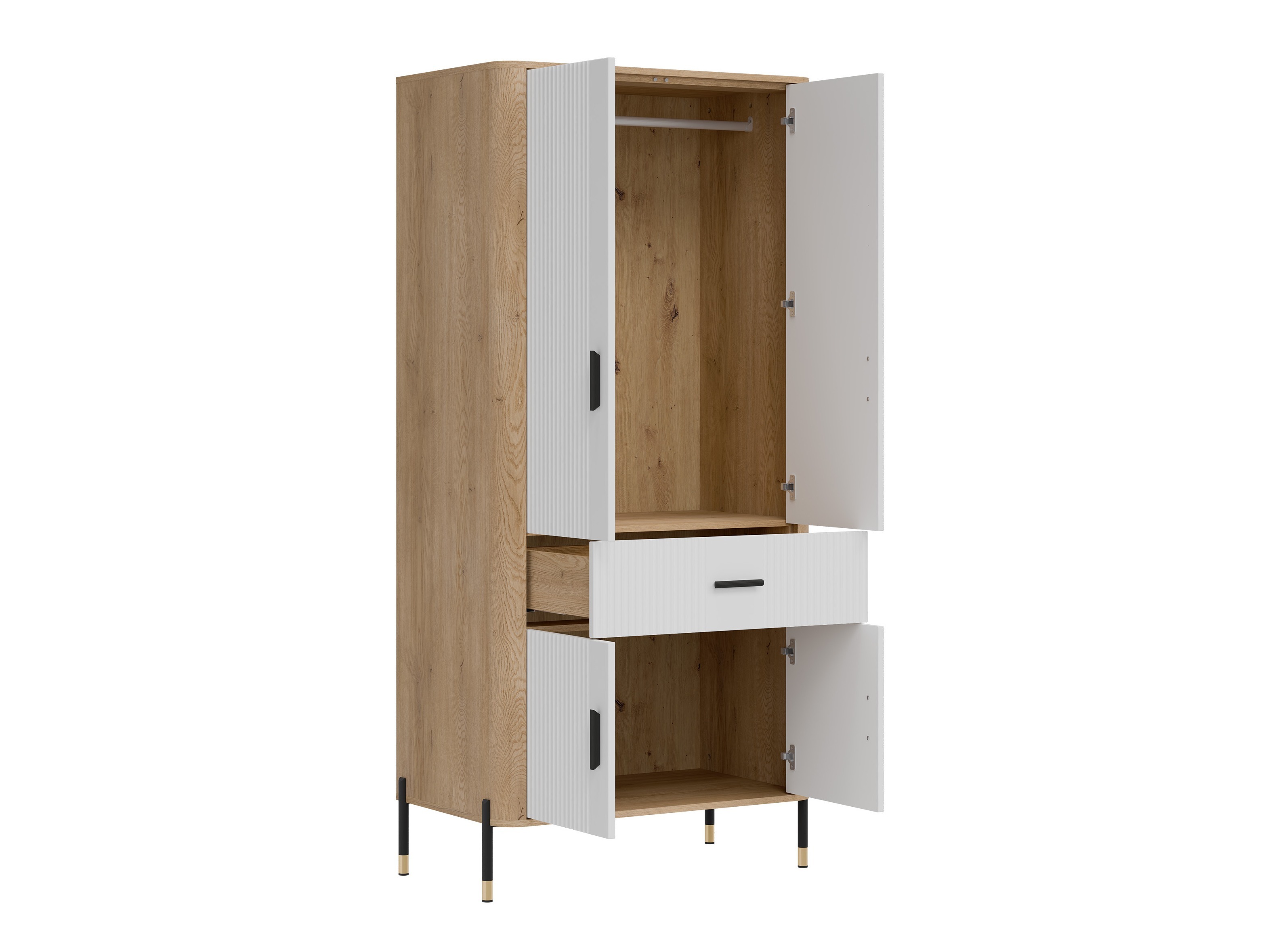 Skapis Flosora 133 (Balts)