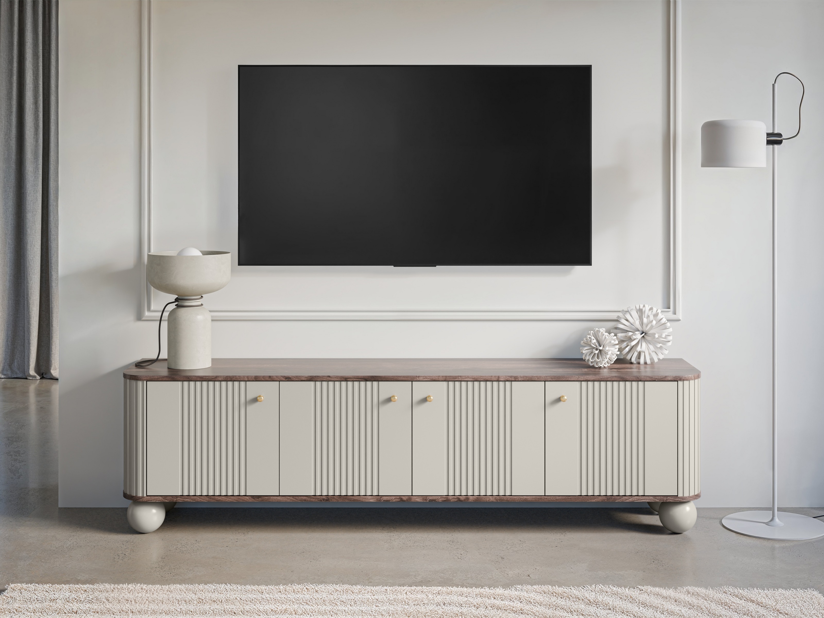 TV galds Fioveso 101 (Kašmirs + Rieksts)