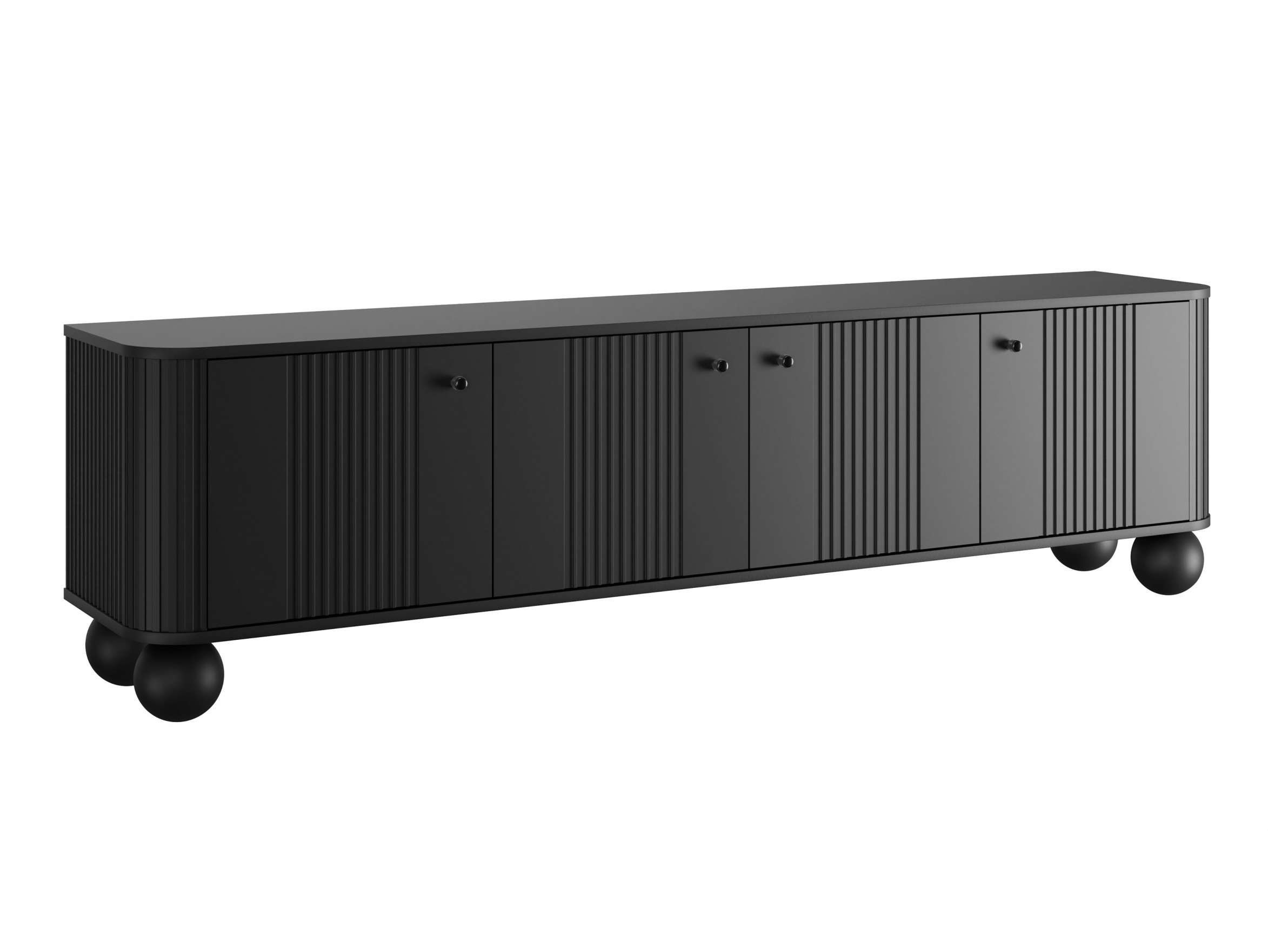 TV galds Fioveso 101 (Melns)