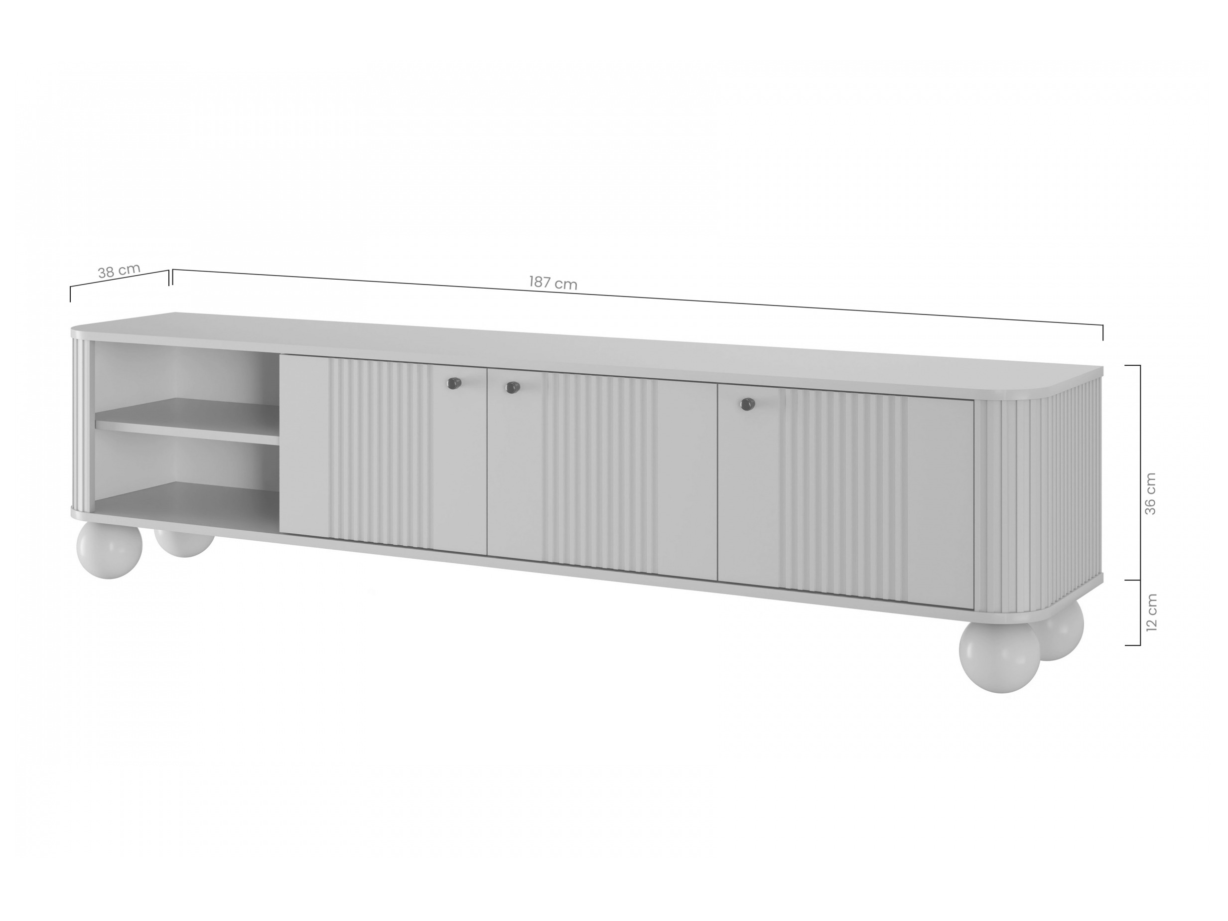 TV galds Fioveso 102 (Kašmirs)