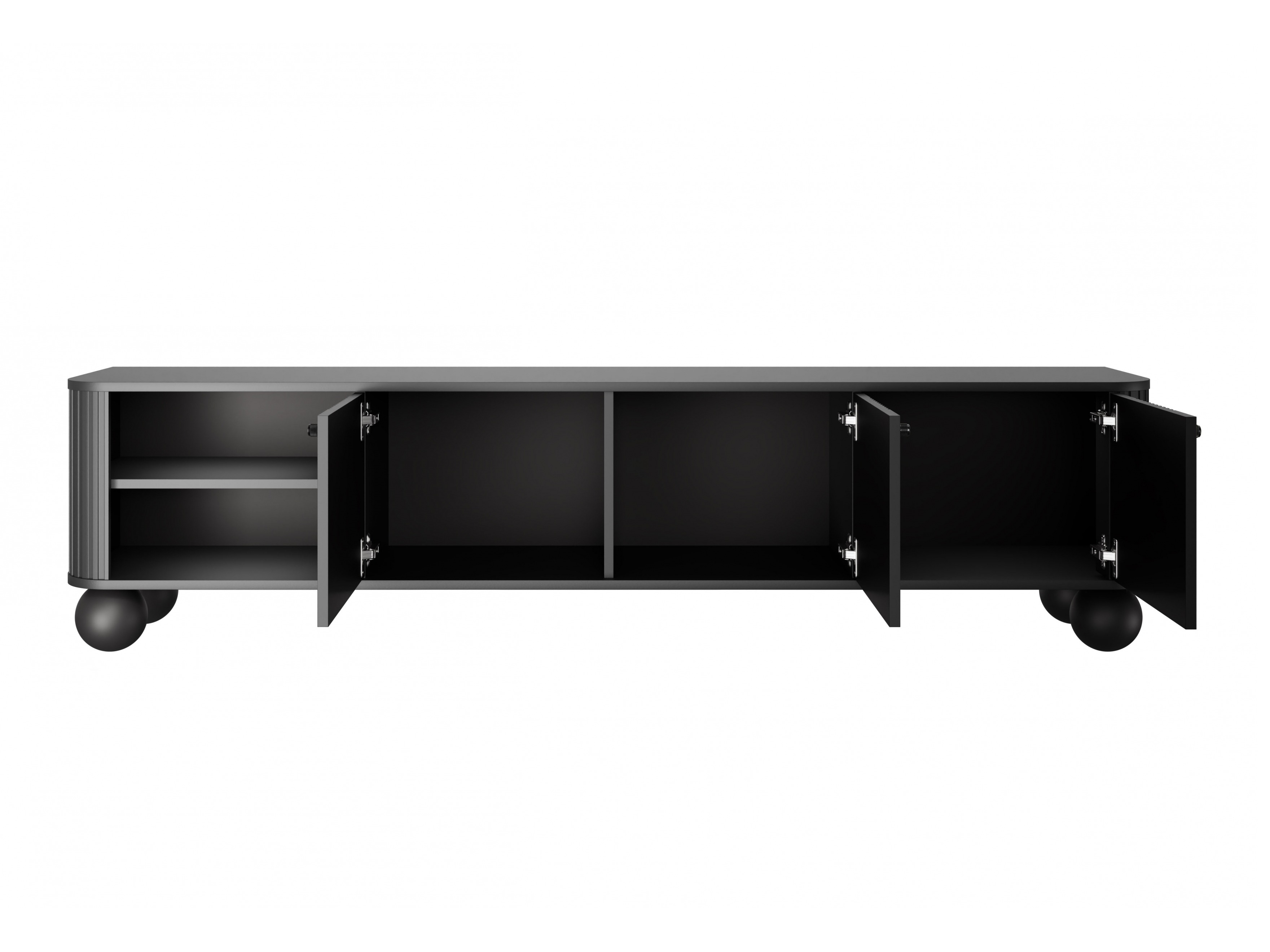 TV galds Fioveso 102 (Melns)