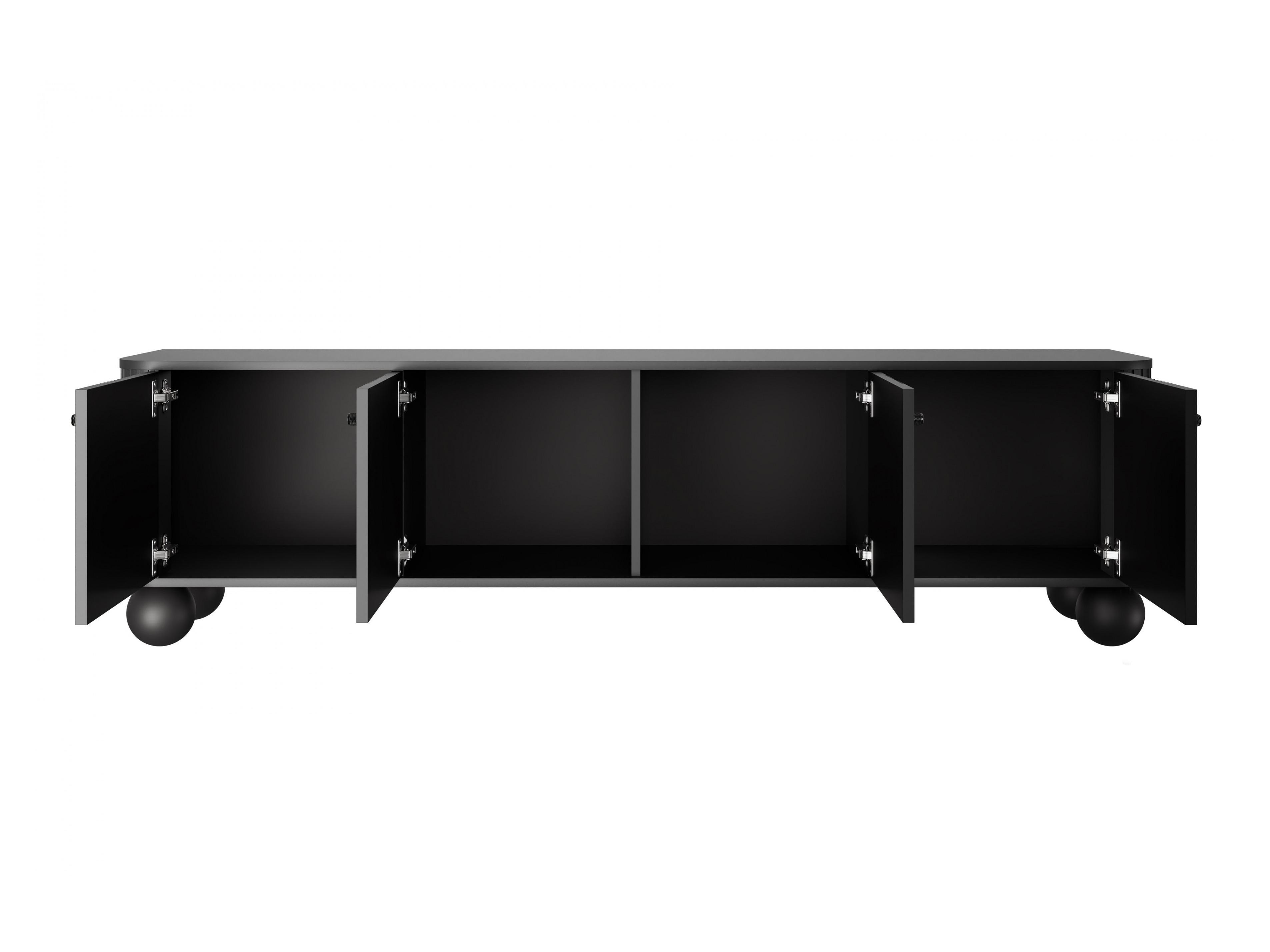 ТВ тумба Fioveso 101 (Чёрный)