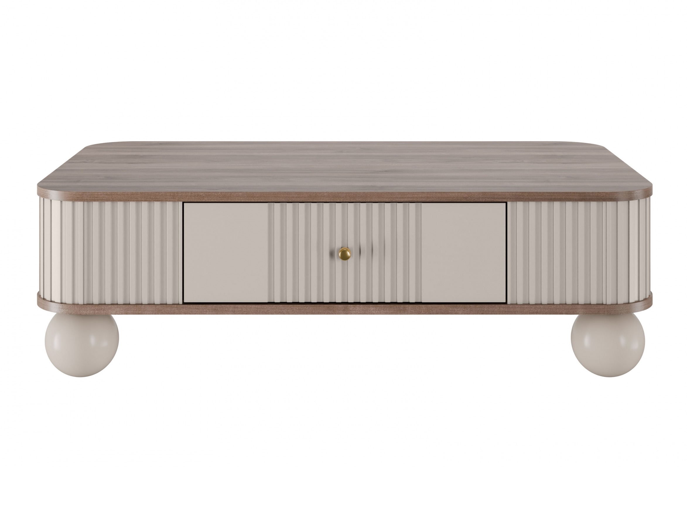 Žurnālu galdiņš Fioveso 100 (Kašmirs + Rieksts)