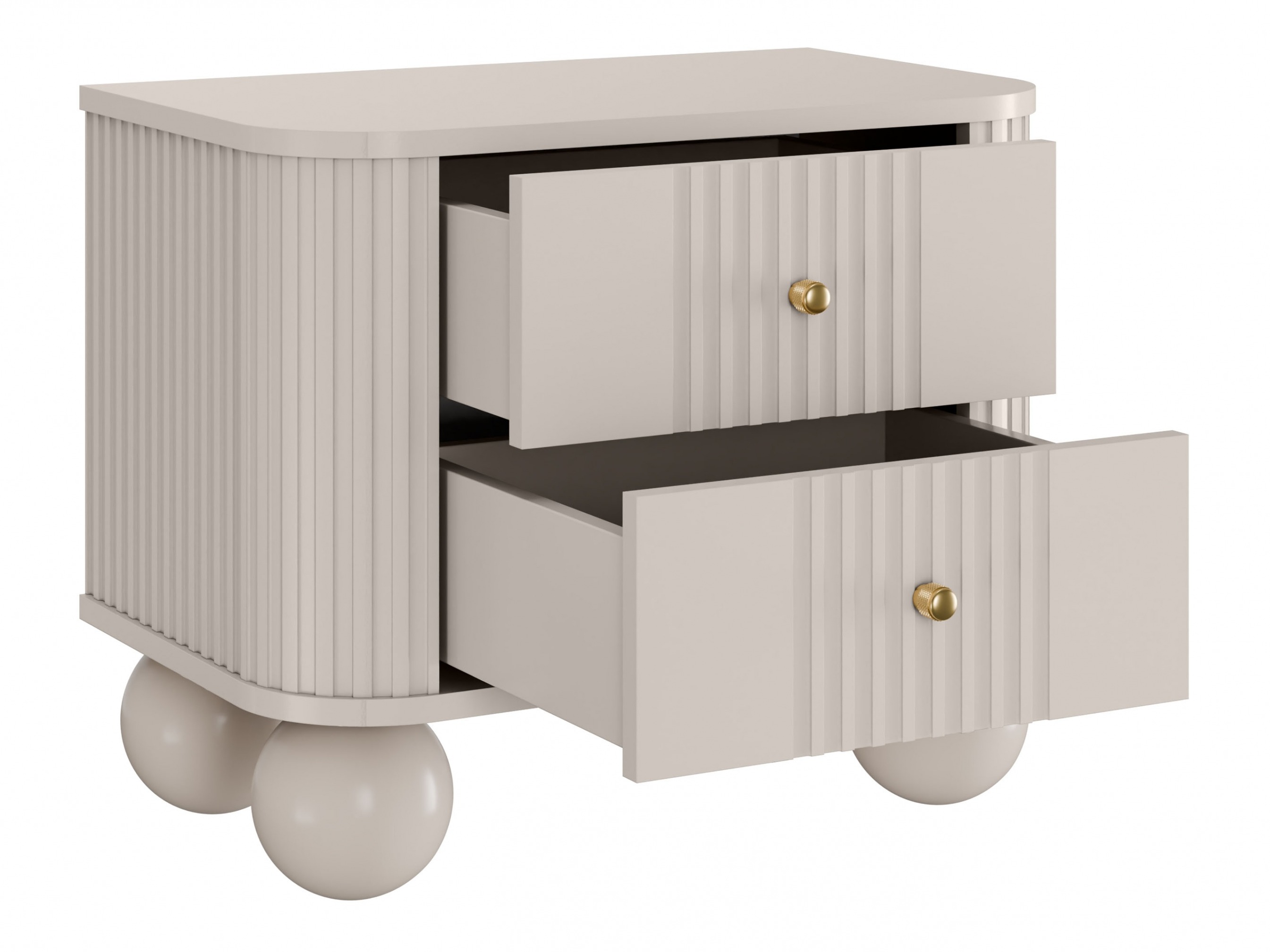 Комплект прикроватных тумбочек Fioveso 104 (Кашемир)