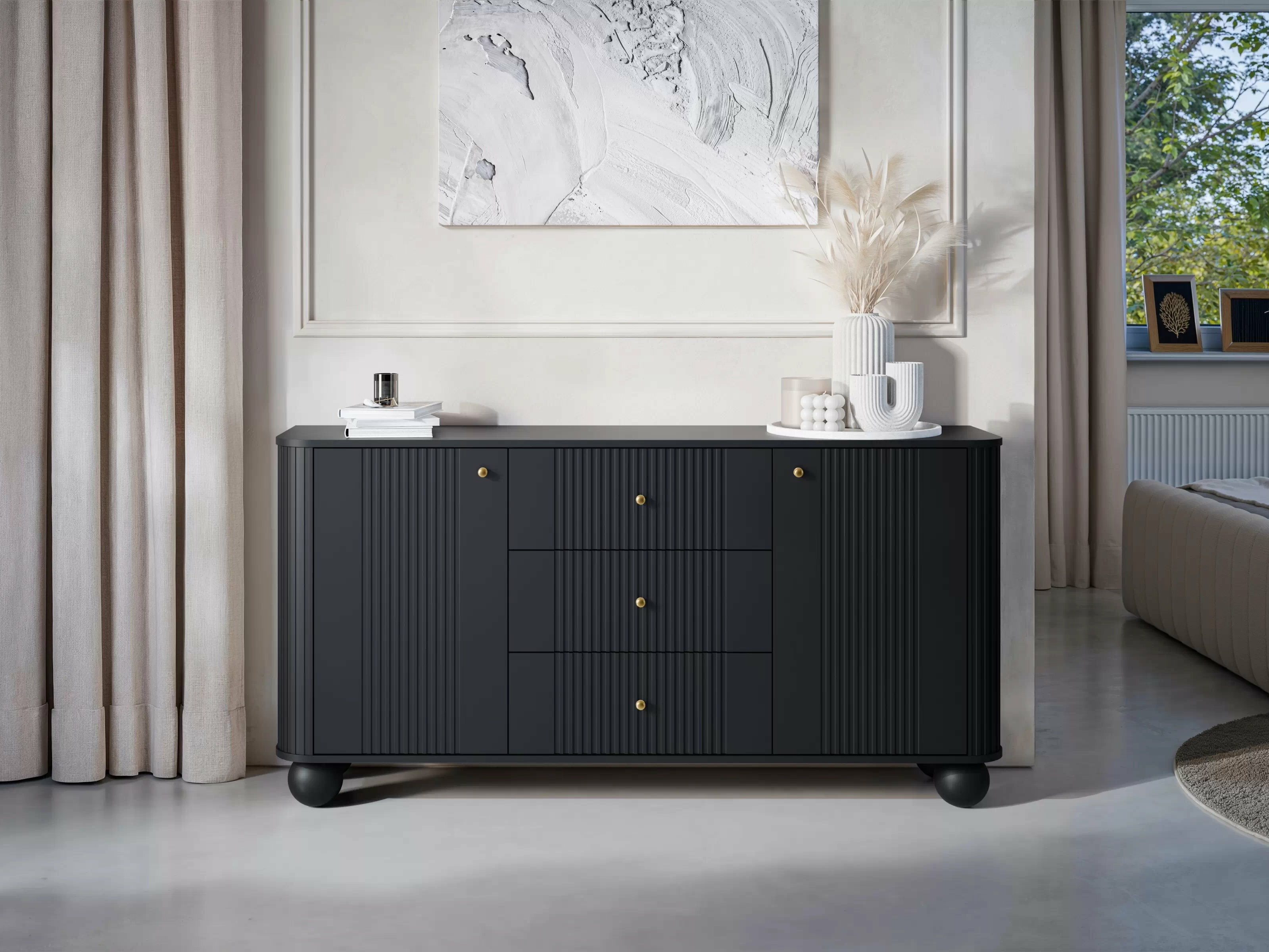 Kumode Fioveso 103 (Melns)