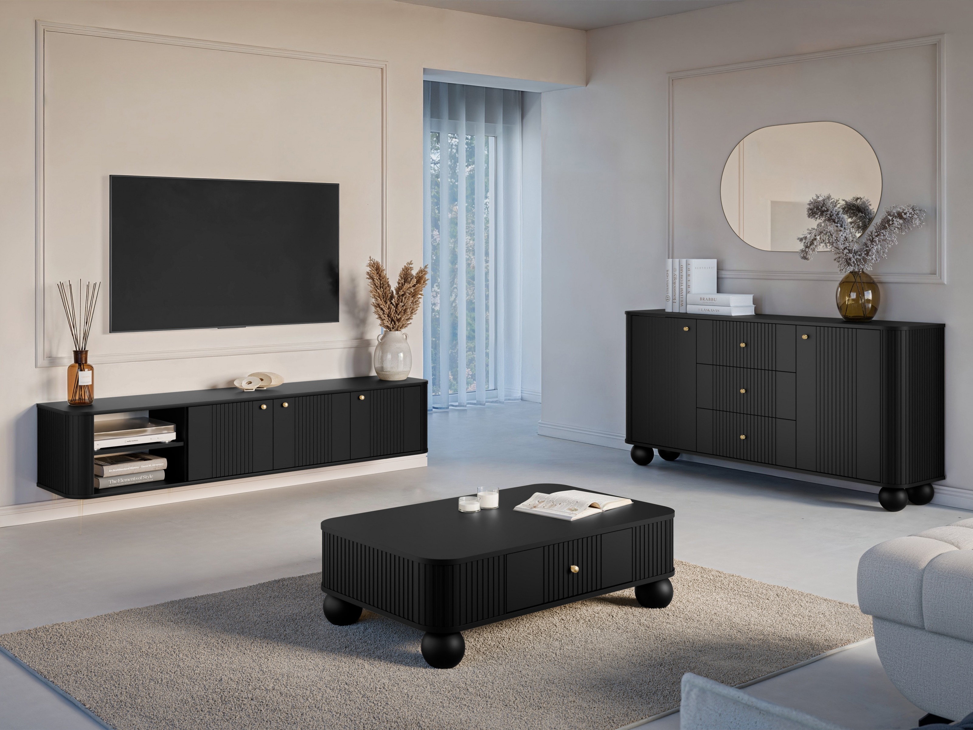 Kumode Fioveso 103 (Melns)