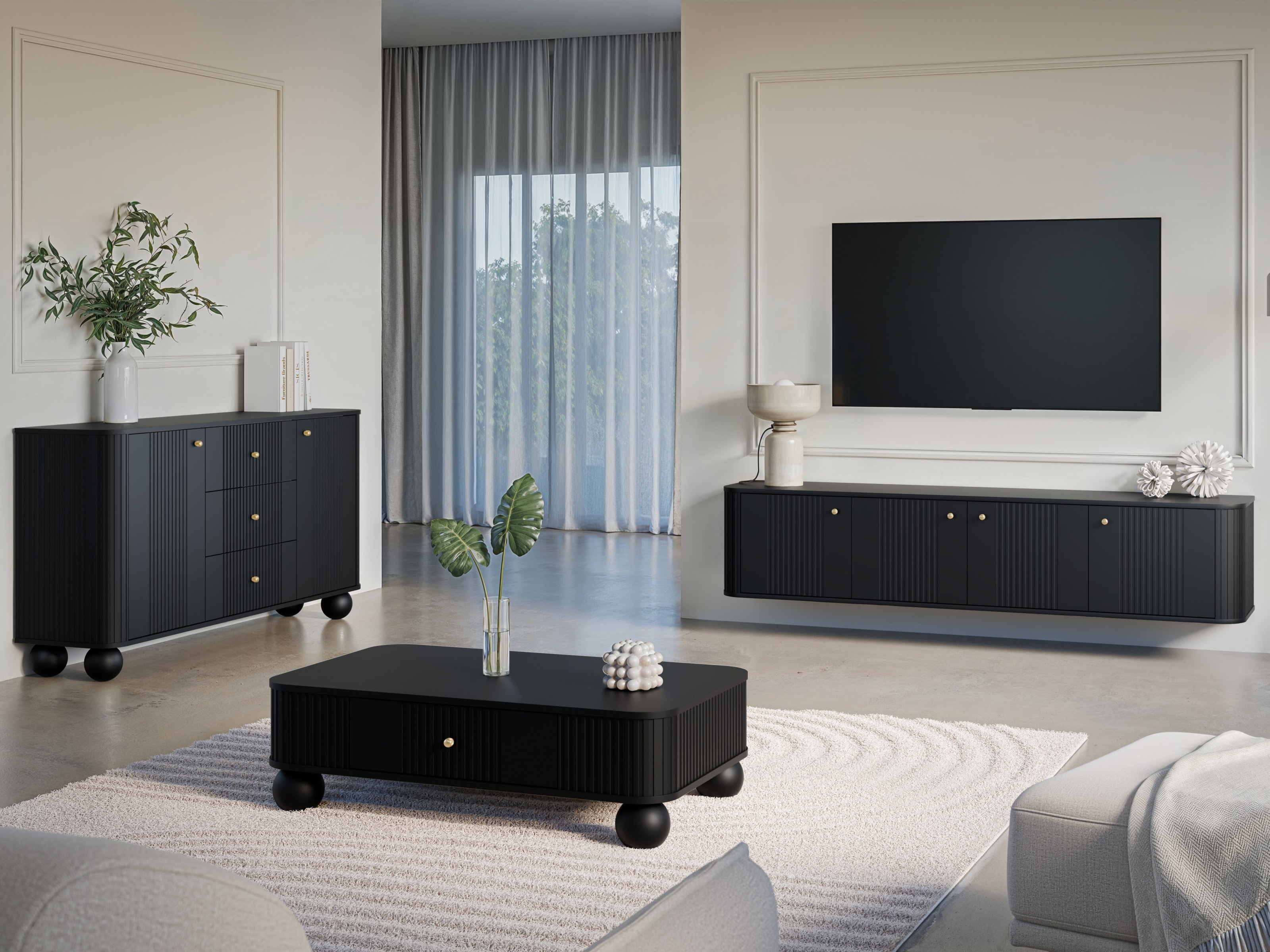 Kumode Fioveso 103 (Melns)