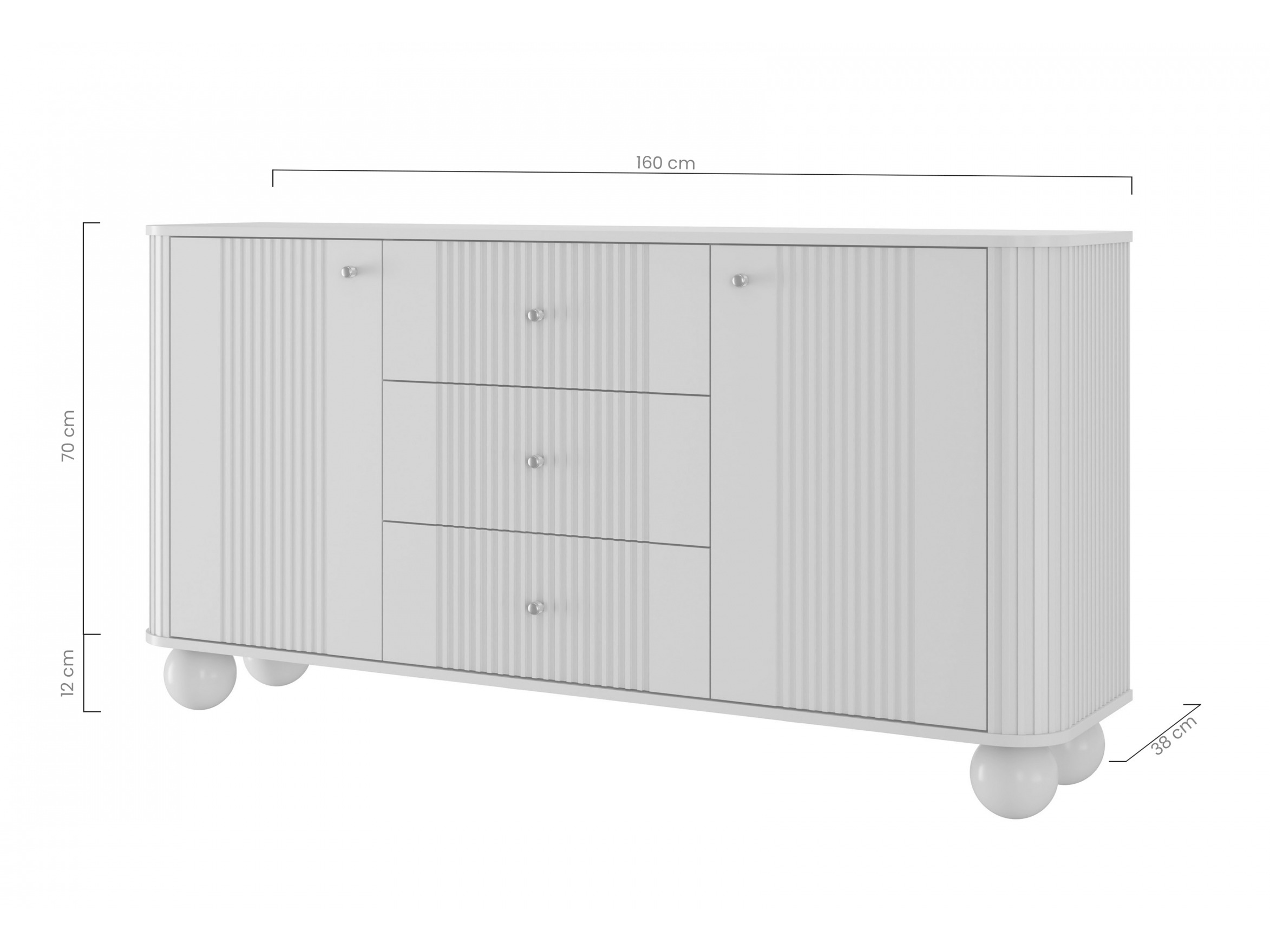 Kumode Fioveso 103 (Melns)