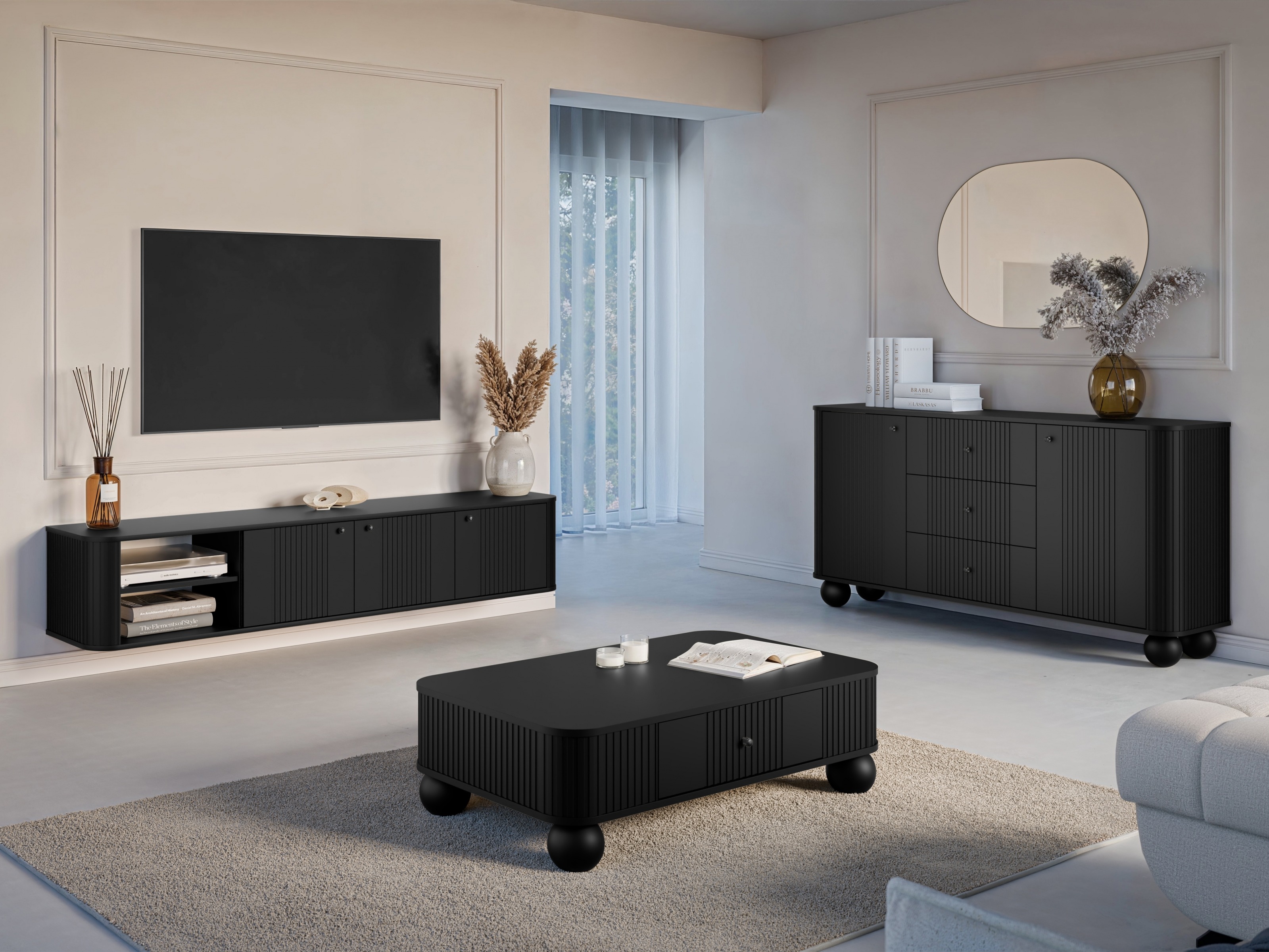 Kumode Fioveso 103 (Melns)