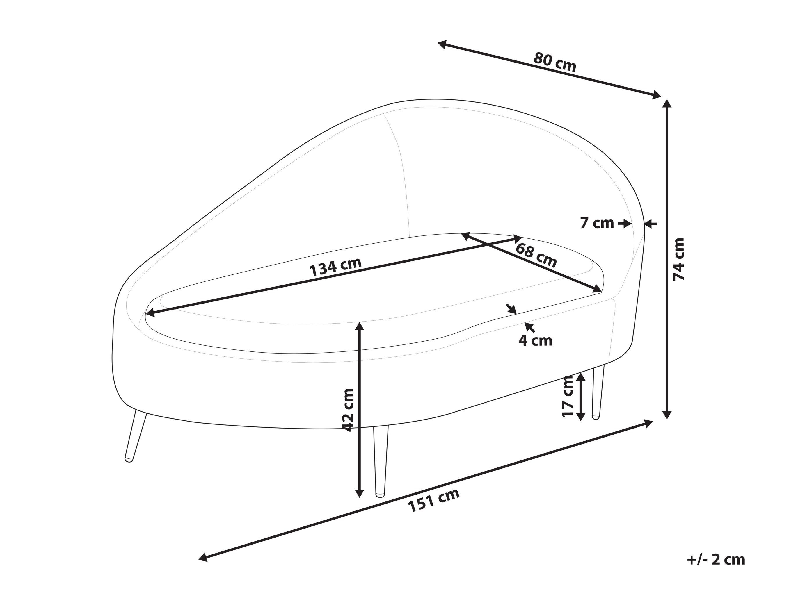 Kušete Berwyn 2787 (Oranžs)