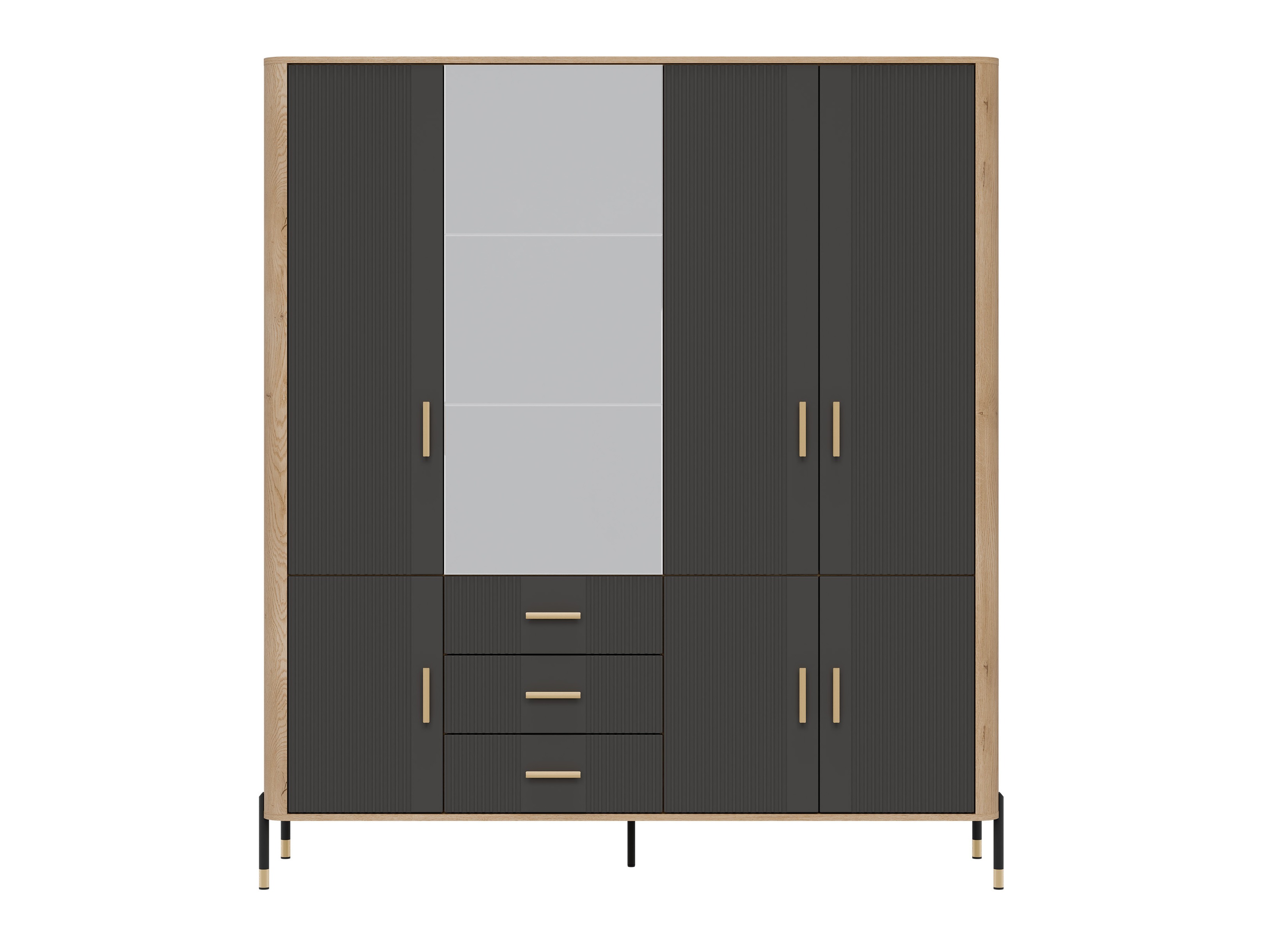 Шкаф Flosora 135 (Антрацит)