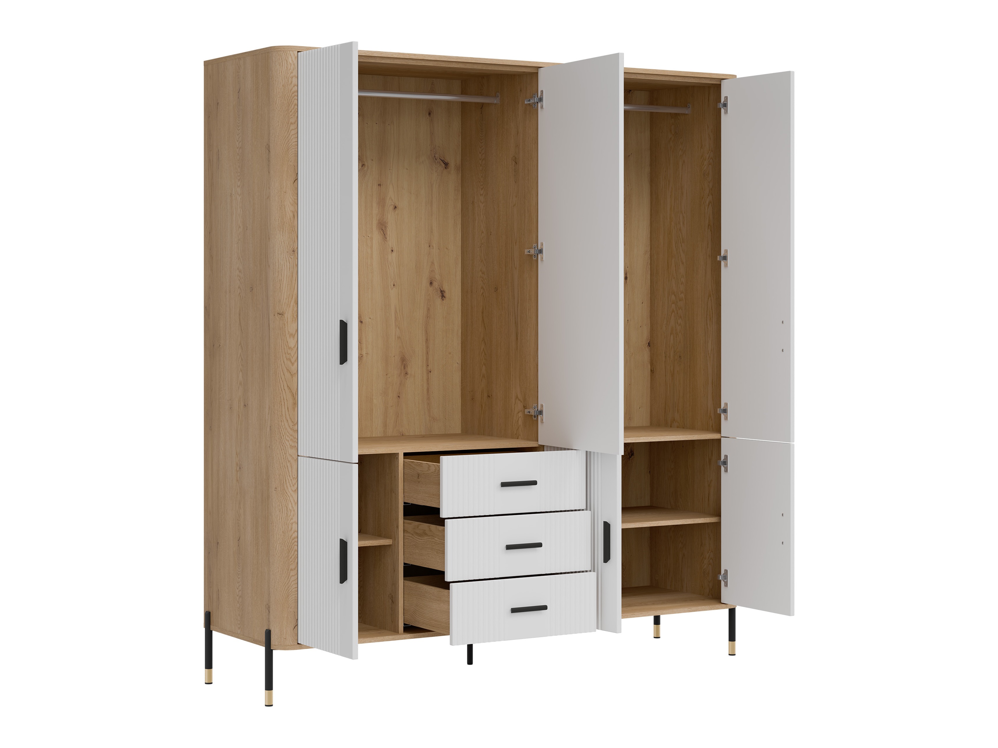 Skapis Flosora 135 (Balts)