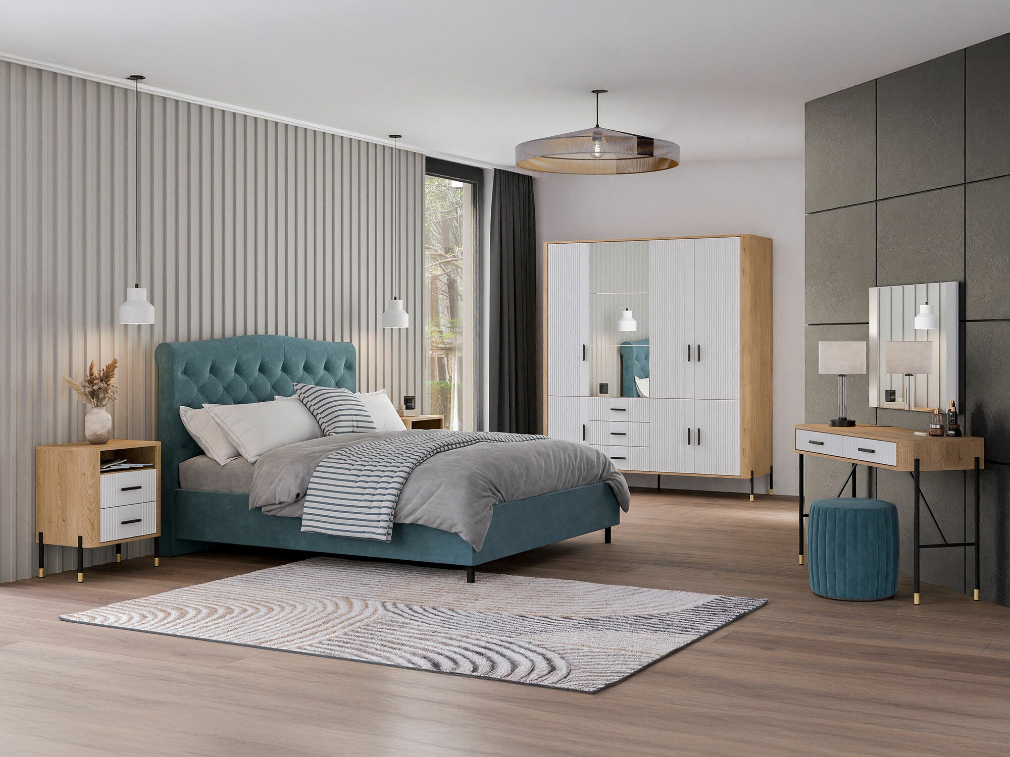 Skapis Flosora 135 (Balts)