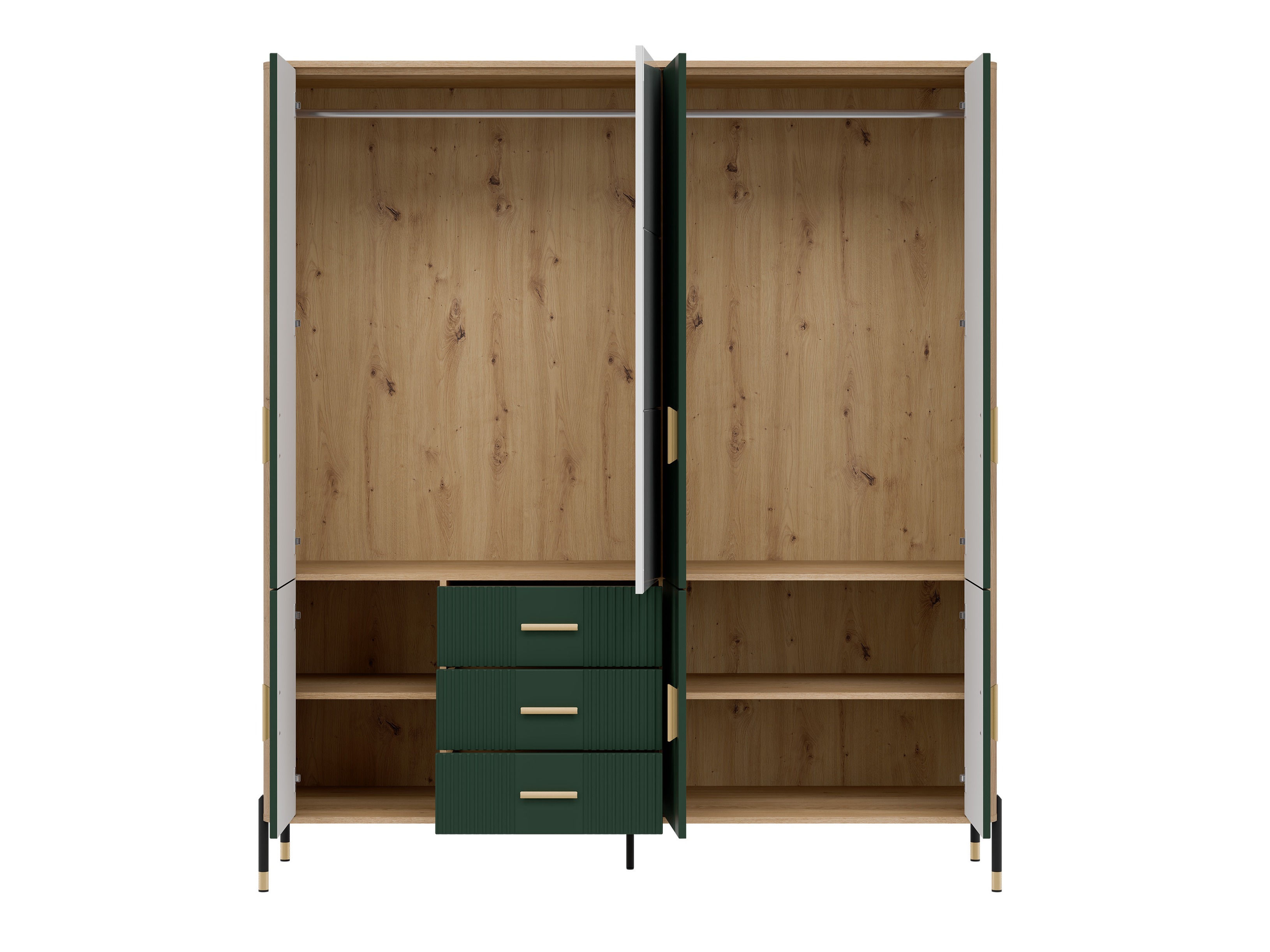 Skapis Flosora 135 (Zaļš)