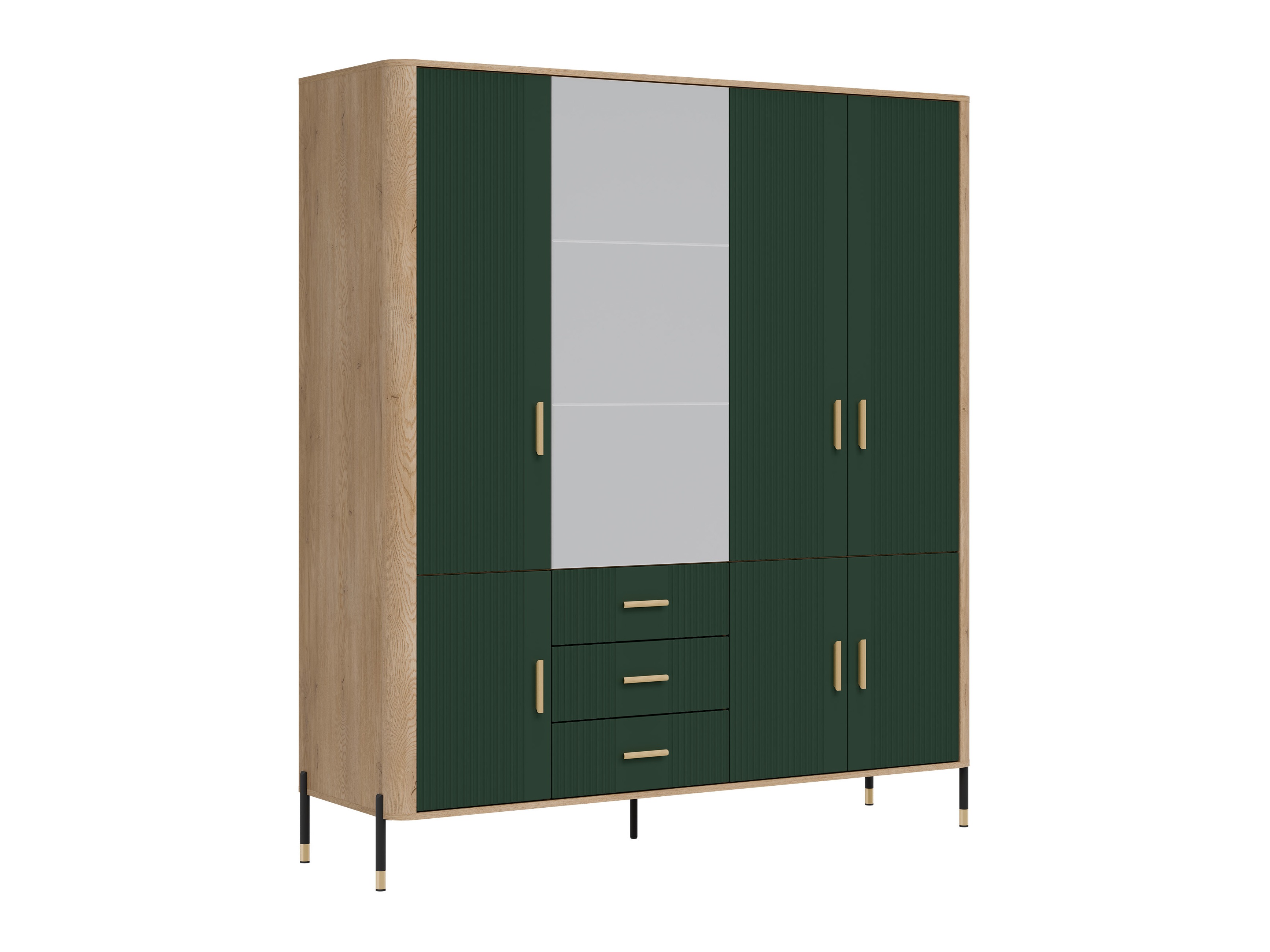 Skapis Flosora 135 (Zaļš)